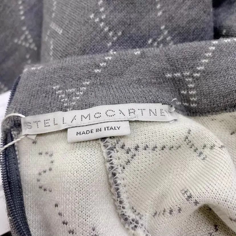 Stella McCartney Stella McCartney Gray Knit Dress 36 EU Pre-Owned Size XS / US 0-2 / IT 36-38 - 6 Thumbnail