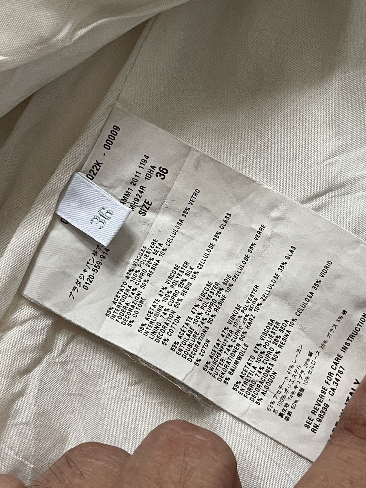 Miu Miu 2011 Miu Miu Jacket 99 Size XS / US 0-2 / IT 36-38 - 13 Thumbnail