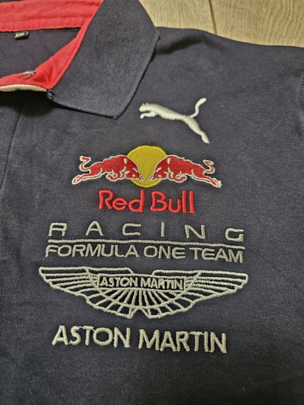 Formula 1 RED BULL F1 TEAM SHIRT POLO F1 RED BULL JERSEY Size US L / EU 52-54 / 3 - 4 Thumbnail
