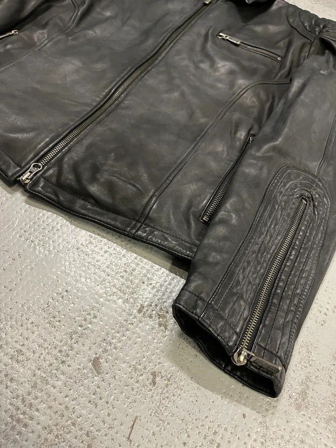 Versace AW2015 Versace Moto Black Padded Leather Jacket Size US M / EU 48-50 / 2 - 6 Thumbnail