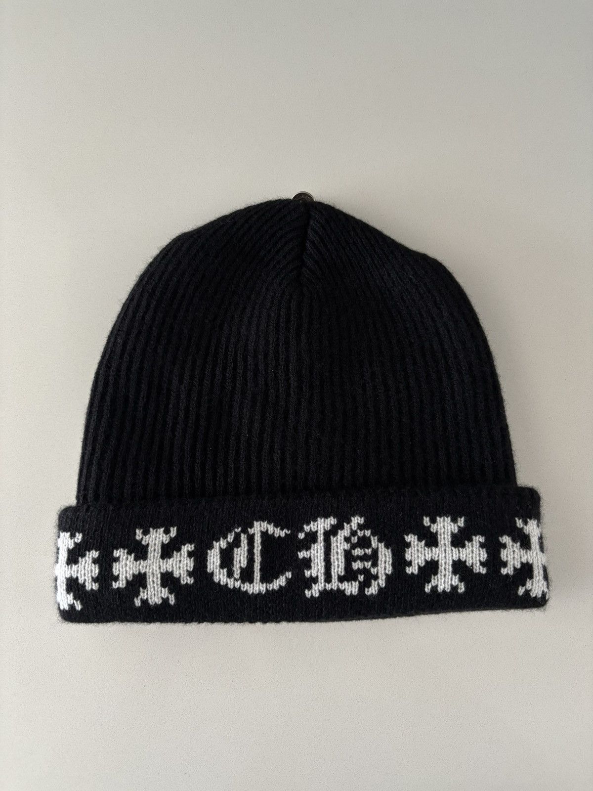 Chrome Hearts Chrome Hearts Big Daddy Cashmere Beanie NYC Size ONE SIZE - 2 Thumbnail