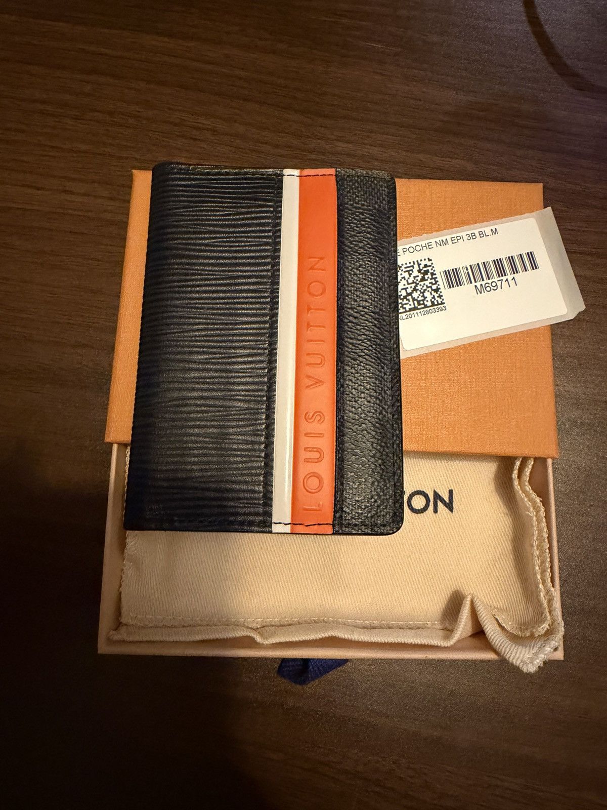 Louis Vuitton Louis Vuitton Damier Graphite Epi Leather Pocket Organizer Size ONE SIZE - 1 Thumbnail