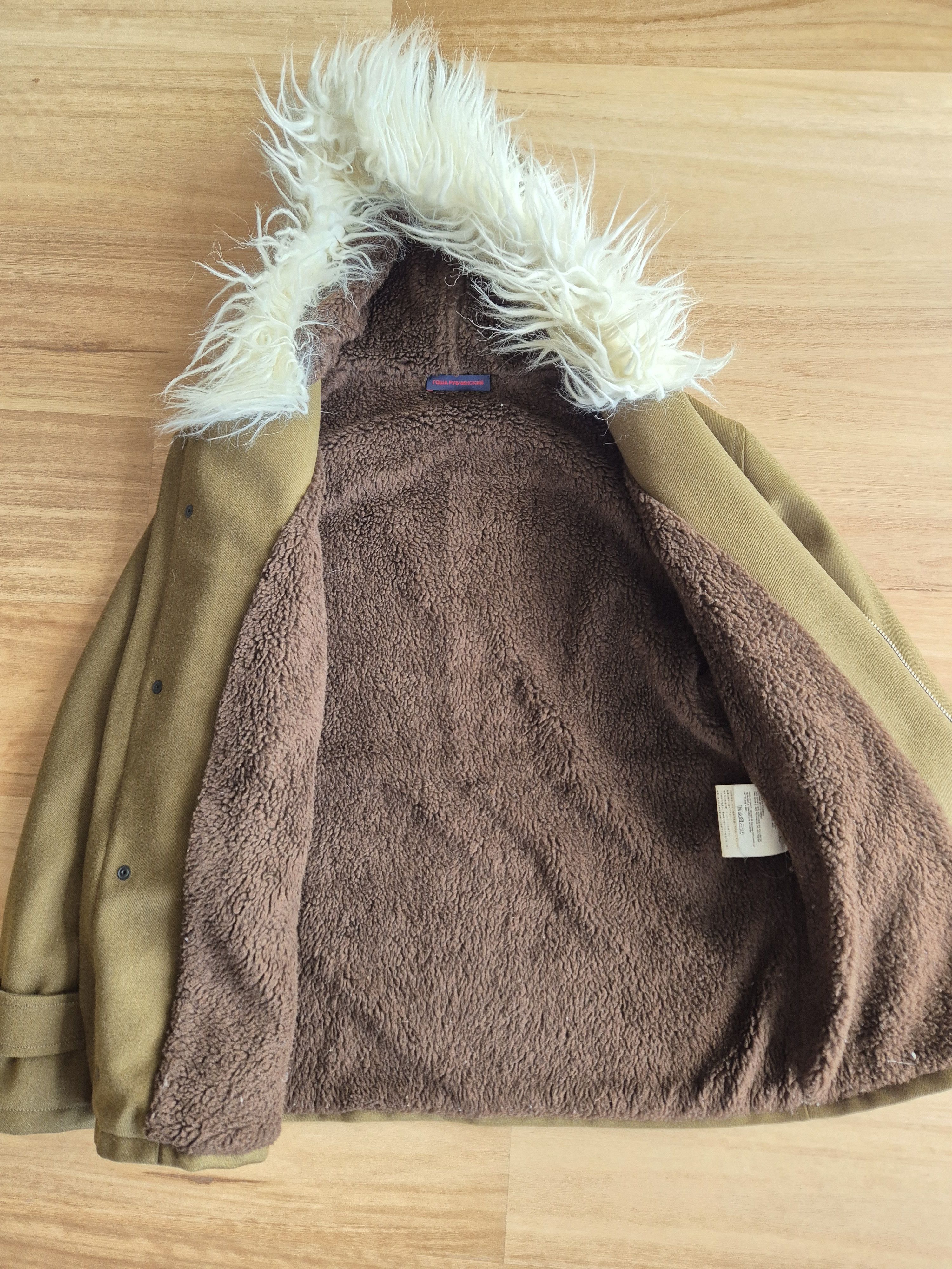 gosha rubchinskiy ファーコート gosha rubchinskiy ファーコート Gosha Rubchinskiy(ゴーシャ