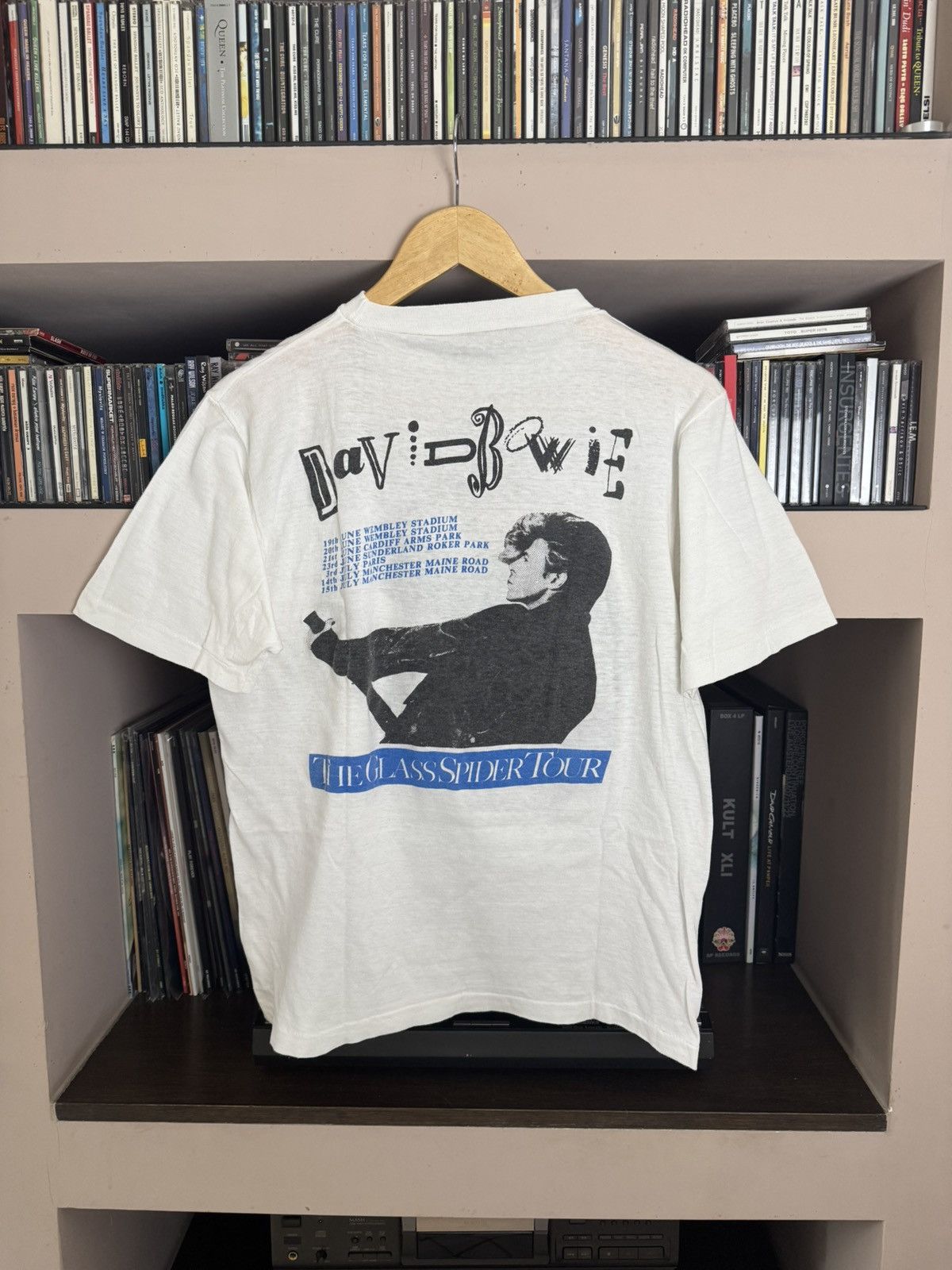 Vintage 1987 David Bowie The Glass Spider Tour Tee Archive