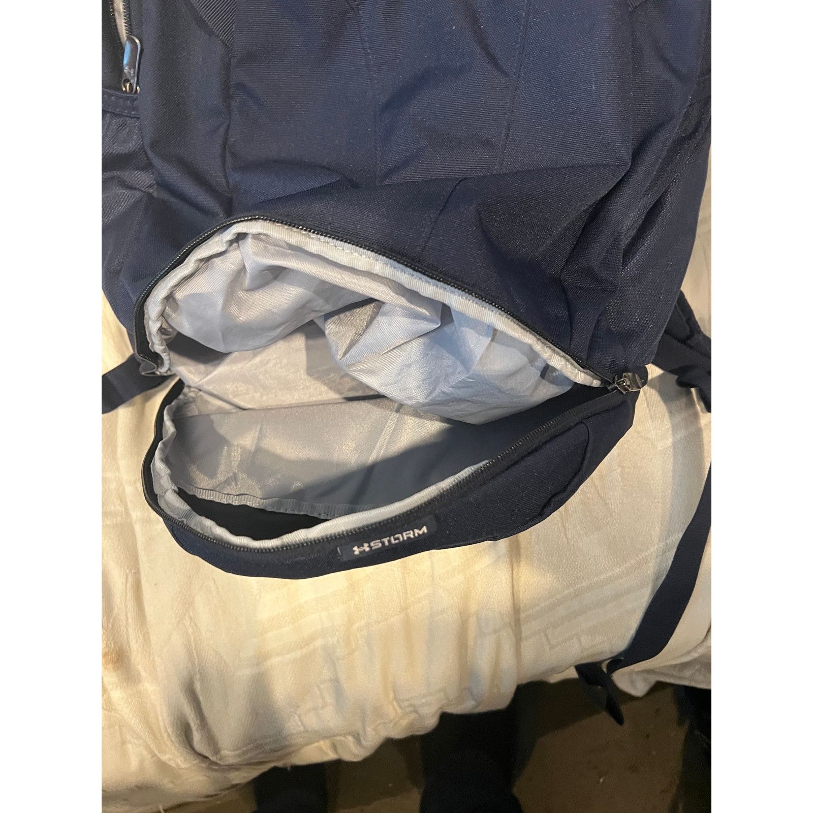 Under Armour Under Armour Blue Langley Rams Hustle 5.0 Team Backpack Size ONE SIZE - 3 Thumbnail