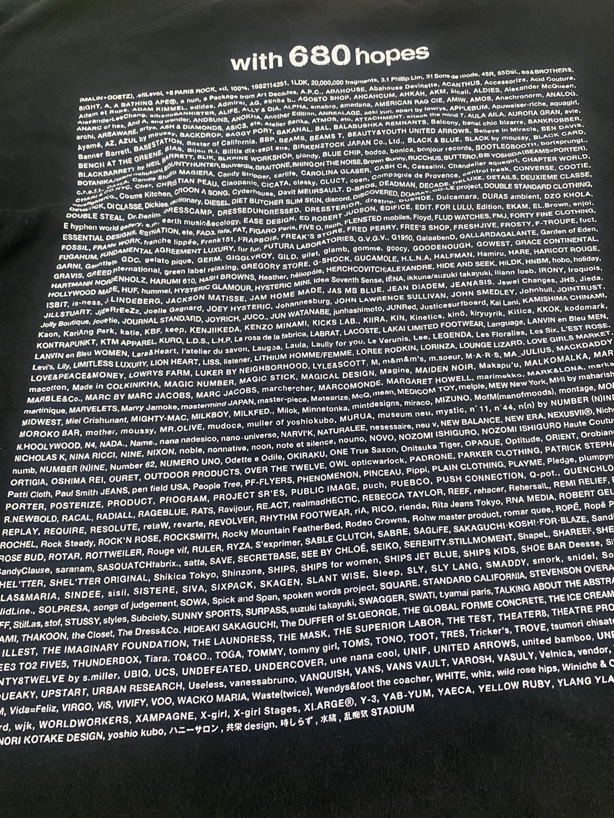 image of Vintage Ultrastart Today 680 Hopes With 680 World Branded in Black, Men's (Size Small)
