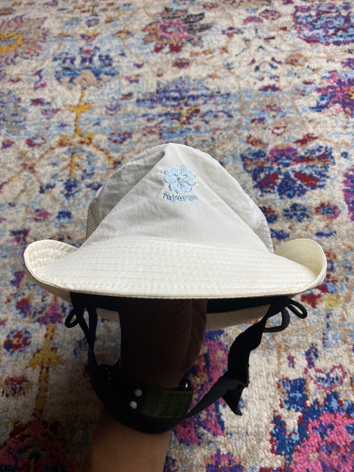 Japanese Brand Tavarua Fiji Japan Waterproof Nylon Surf Hats OS Size ONE SIZE - 12 Thumbnail