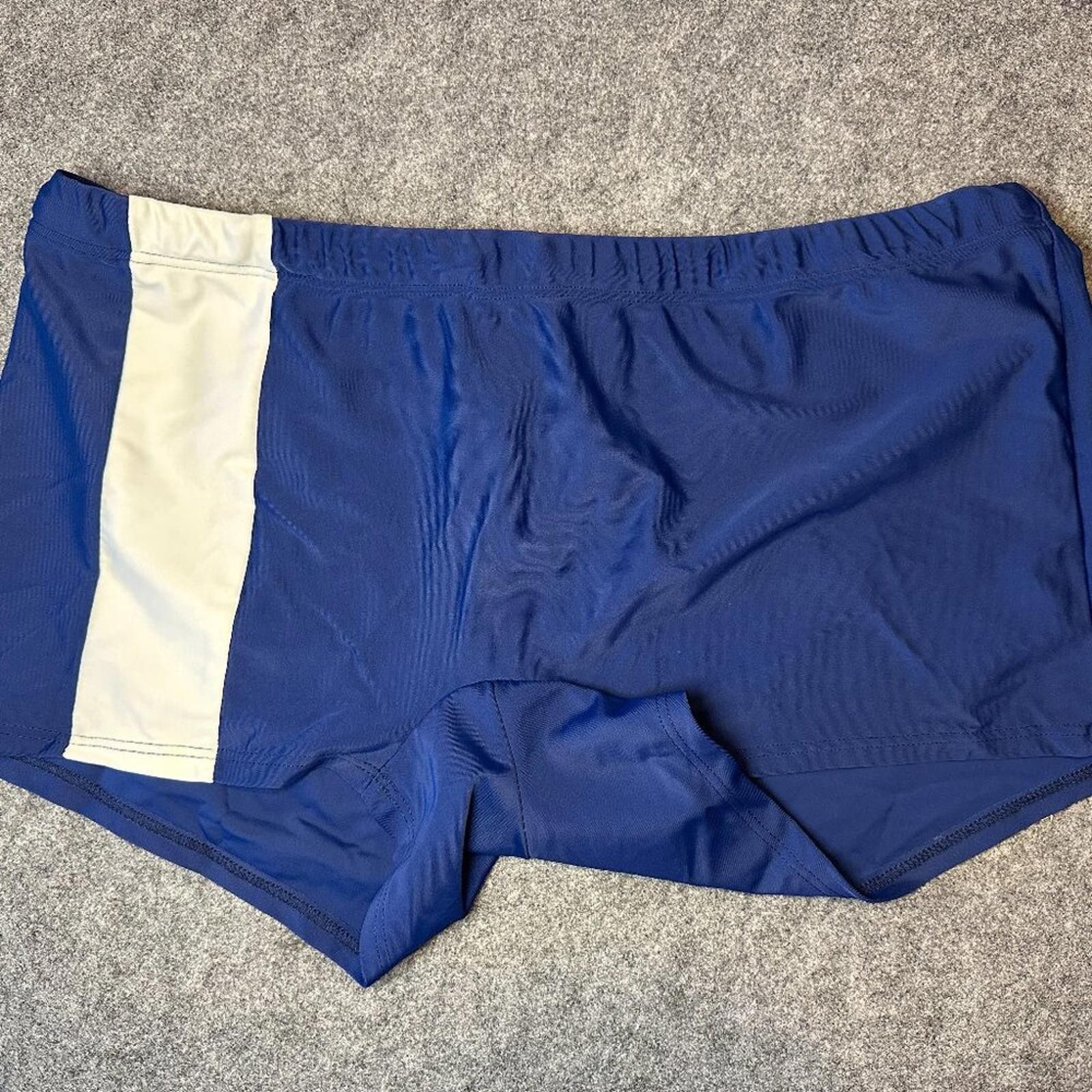 Other Go Softwear Men’s Swim Trunks – Blue/White – Fits M/L Size US 32 / EU 48 - 2 Thumbnail