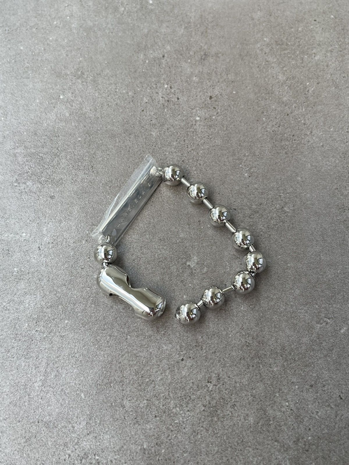 Maison Margiela !DS! SS22 Maison Margiela Polished Palladio Bracelet. Size ONE SIZE - 8 Thumbnail