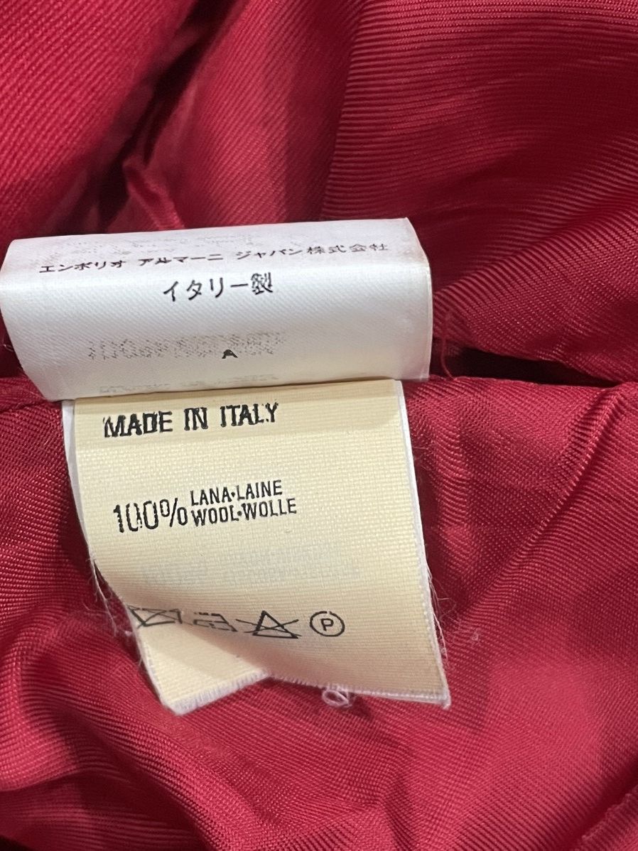 Emporio Armani Emporio Armani One button red jacket Size S / US 4 / IT 40 - 6 Thumbnail