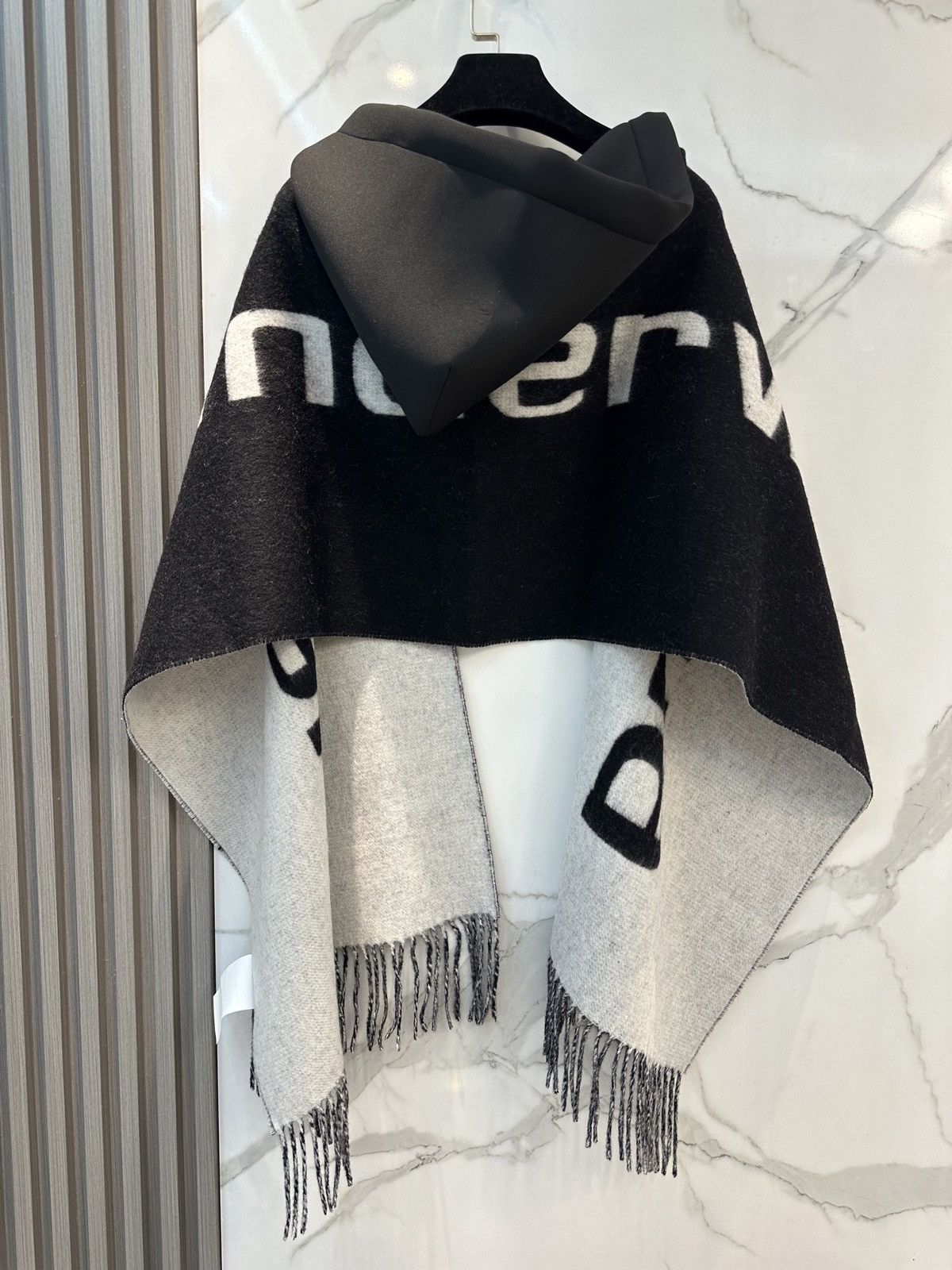 Alexander Wang Alexander Wang black scarf Size ONE SIZE - 2 Thumbnail