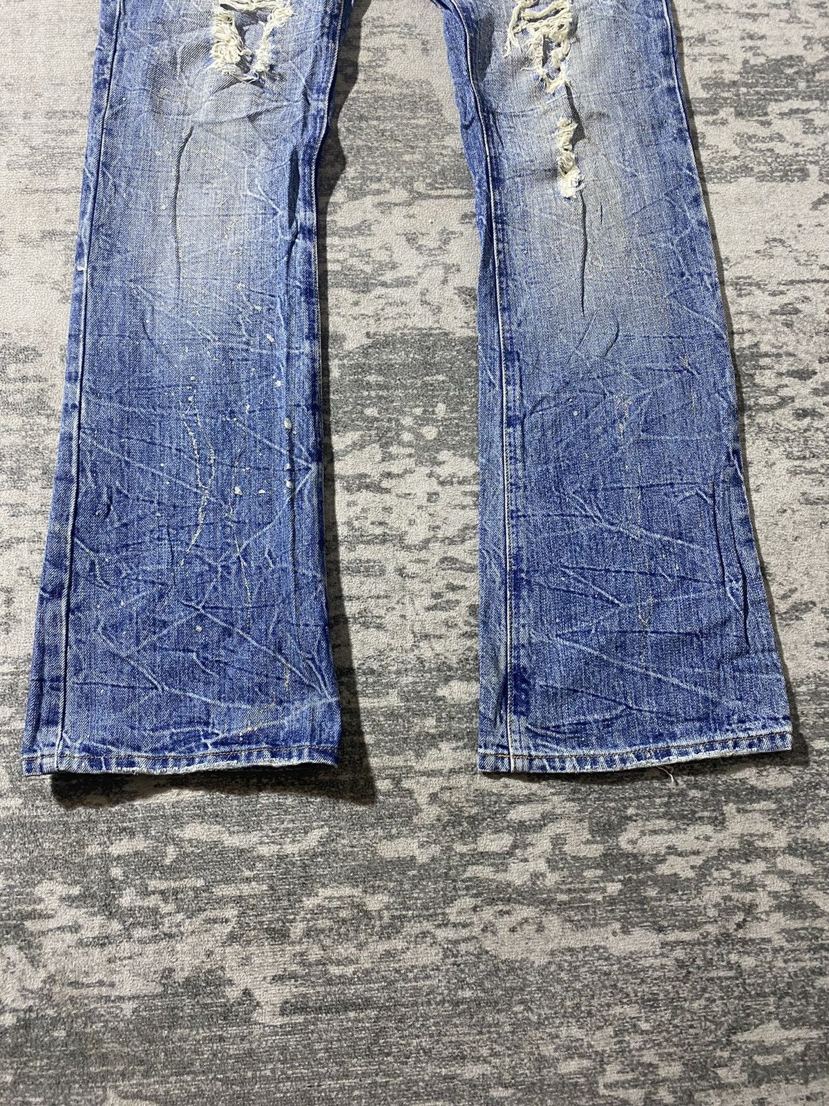 Japanese Brand × Vintage Midas flare dessert denim Size 32" / US 10 / IT 46 - 2 Thumbnail