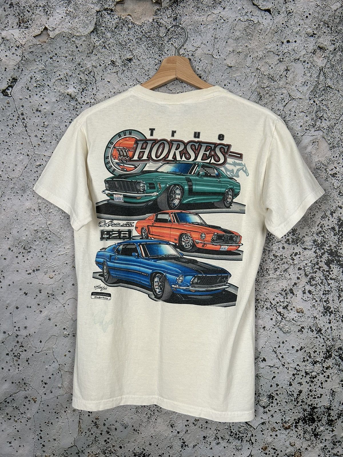 Ford Vintage Ford Mustang Racing Cars Graphic Tee 90s Size US S / EU 44-46 / 1 - 2 Thumbnail