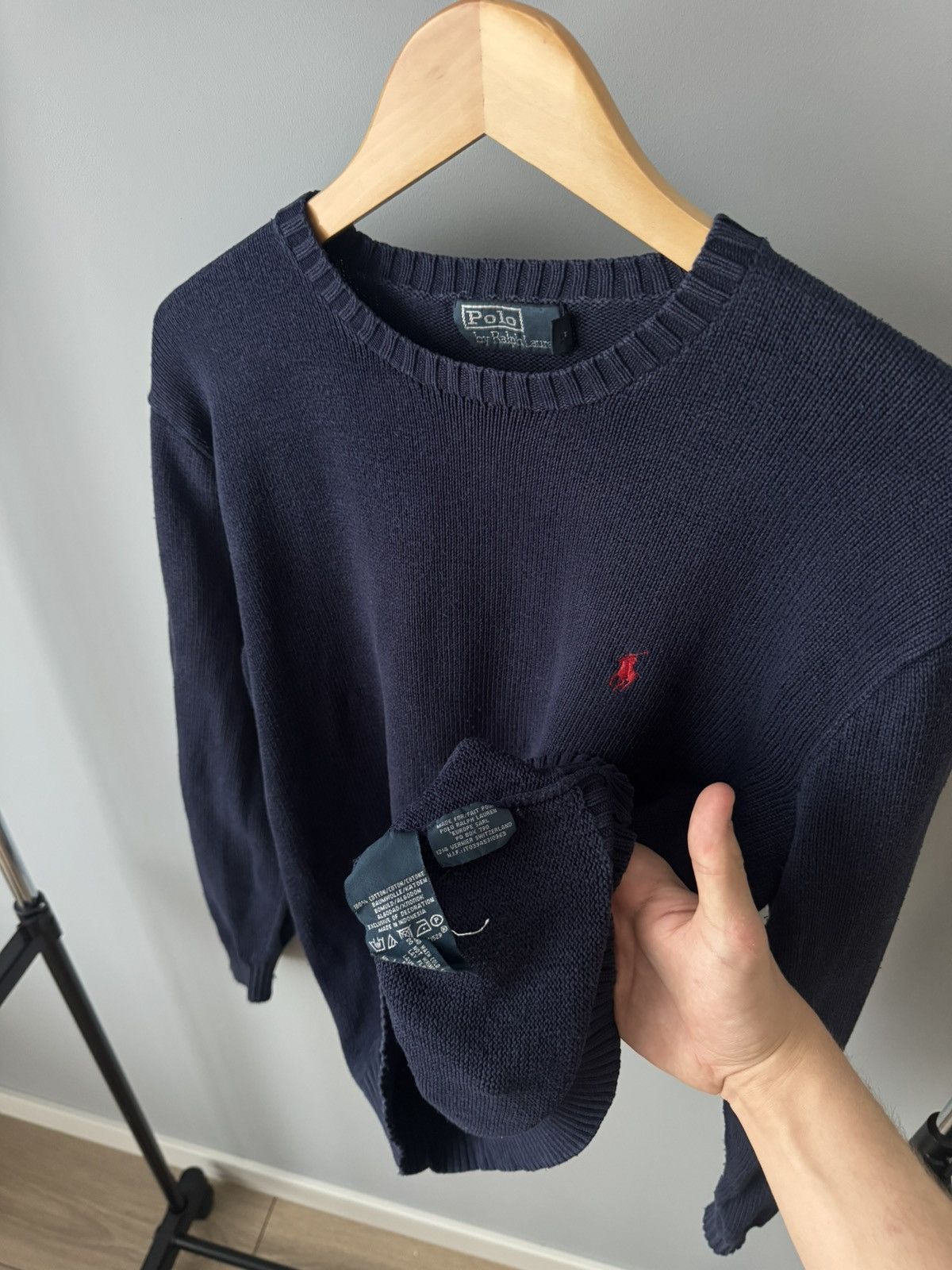 Polo Ralph Lauren Polo Ralph Lauren Vintage Cable Sweater Knitwear Size M Size US M / EU 48-50 / 2 - 5 Thumbnail