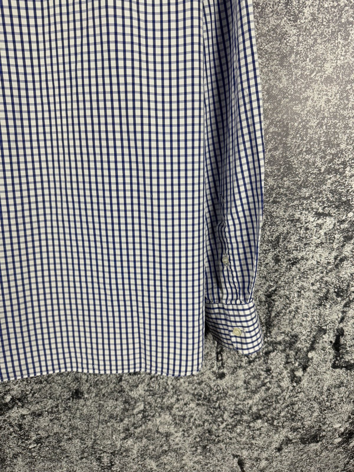 Paul & Shark Paul Shark Long Sleeve Plaid Shirt Button Up Luxury Size 43 Size US L / EU 52-54 / 3 - 16 Thumbnail
