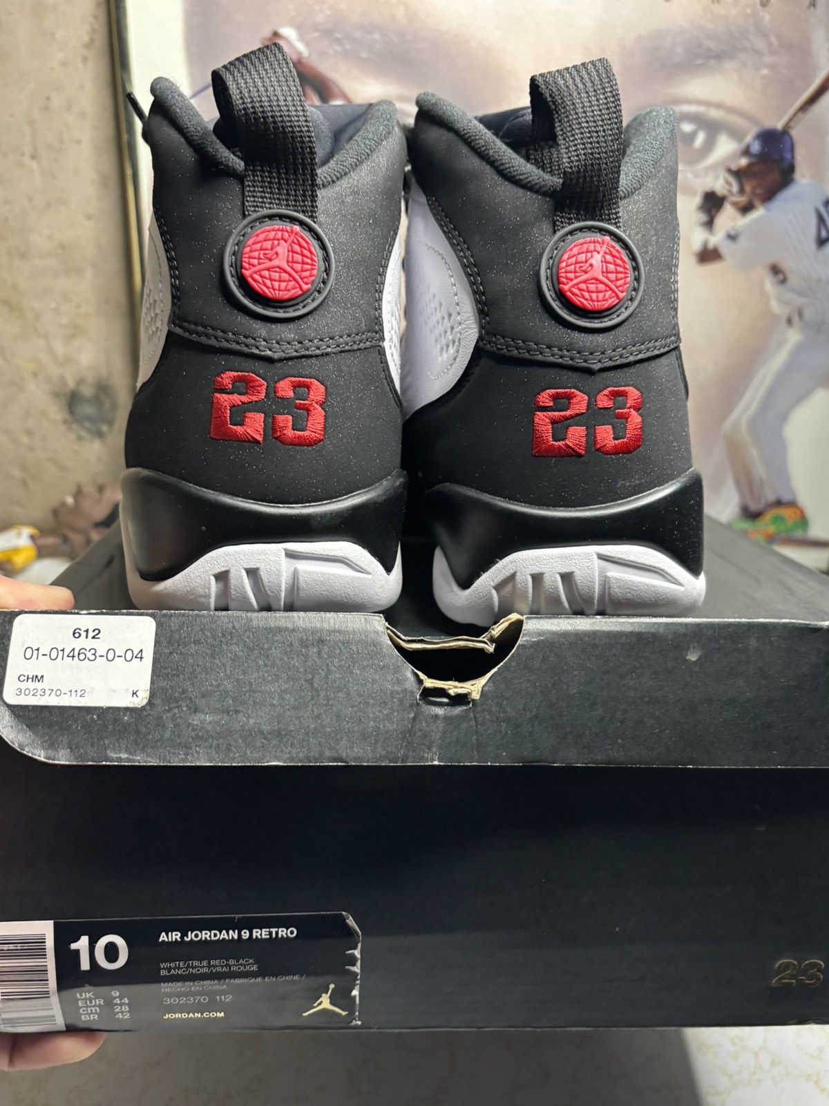 Jordan Brand Air Jordan 9 Retro OG 2016 Space Jam 2016 Size US 10 / EU 43 - 7 Thumbnail