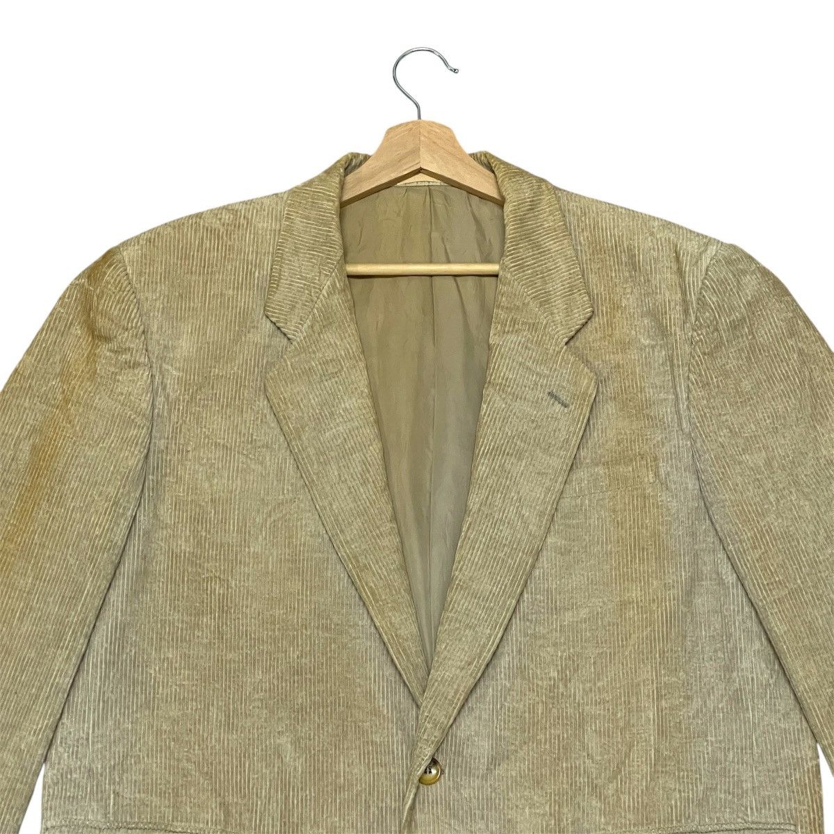Comme des Garcons Vintage Comme Des Garcons Homme 1993 Corduroy Buttons Jacket Size US M / EU 48-50 / 2 - 6 Thumbnail