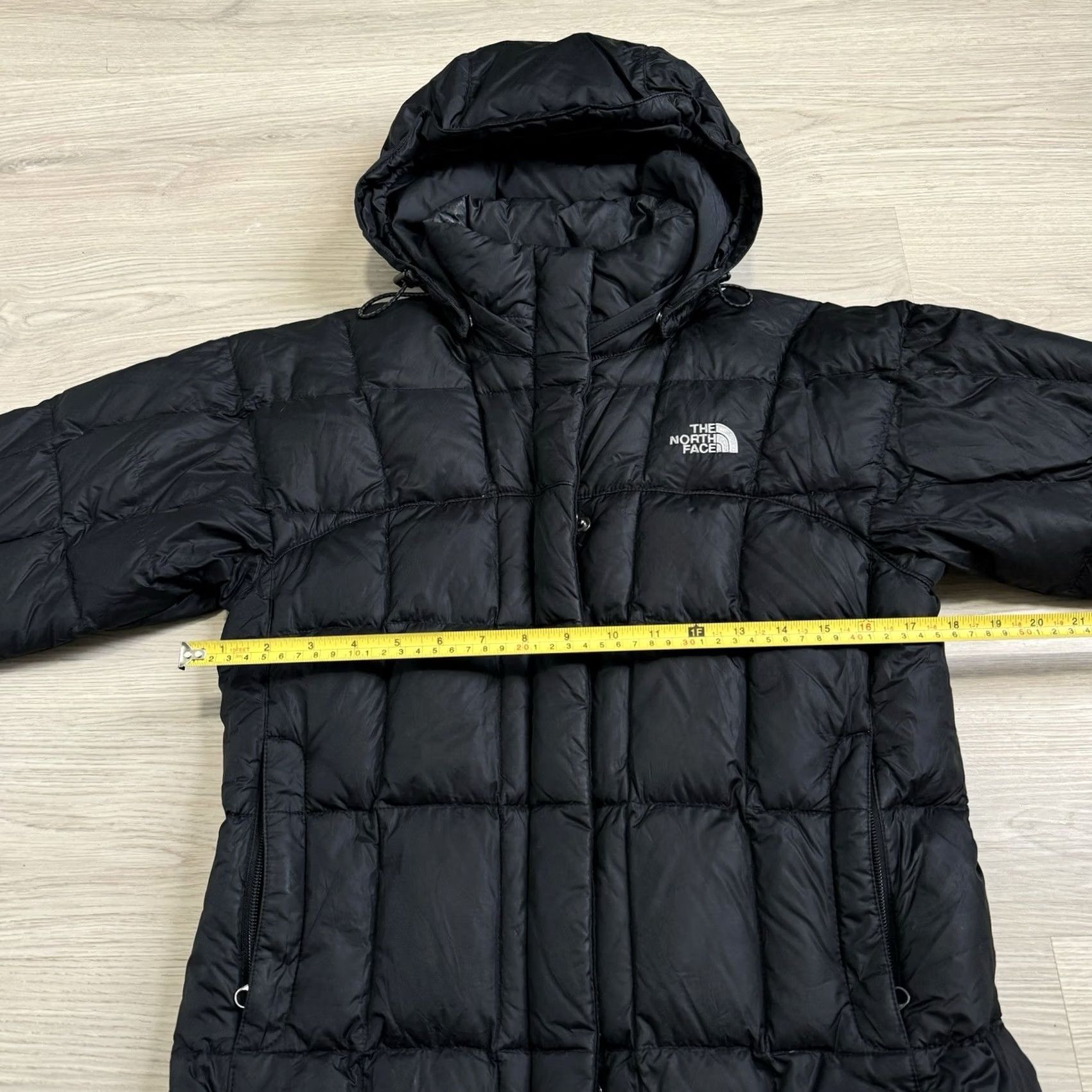 The North Face The North Face Parka Jacket Womens XS BLK Down 600 Hooded Metropolis Parka Coat Long Nylon Zip Size XS / US 0-2 / IT 36-38 - 7 Thumbnail