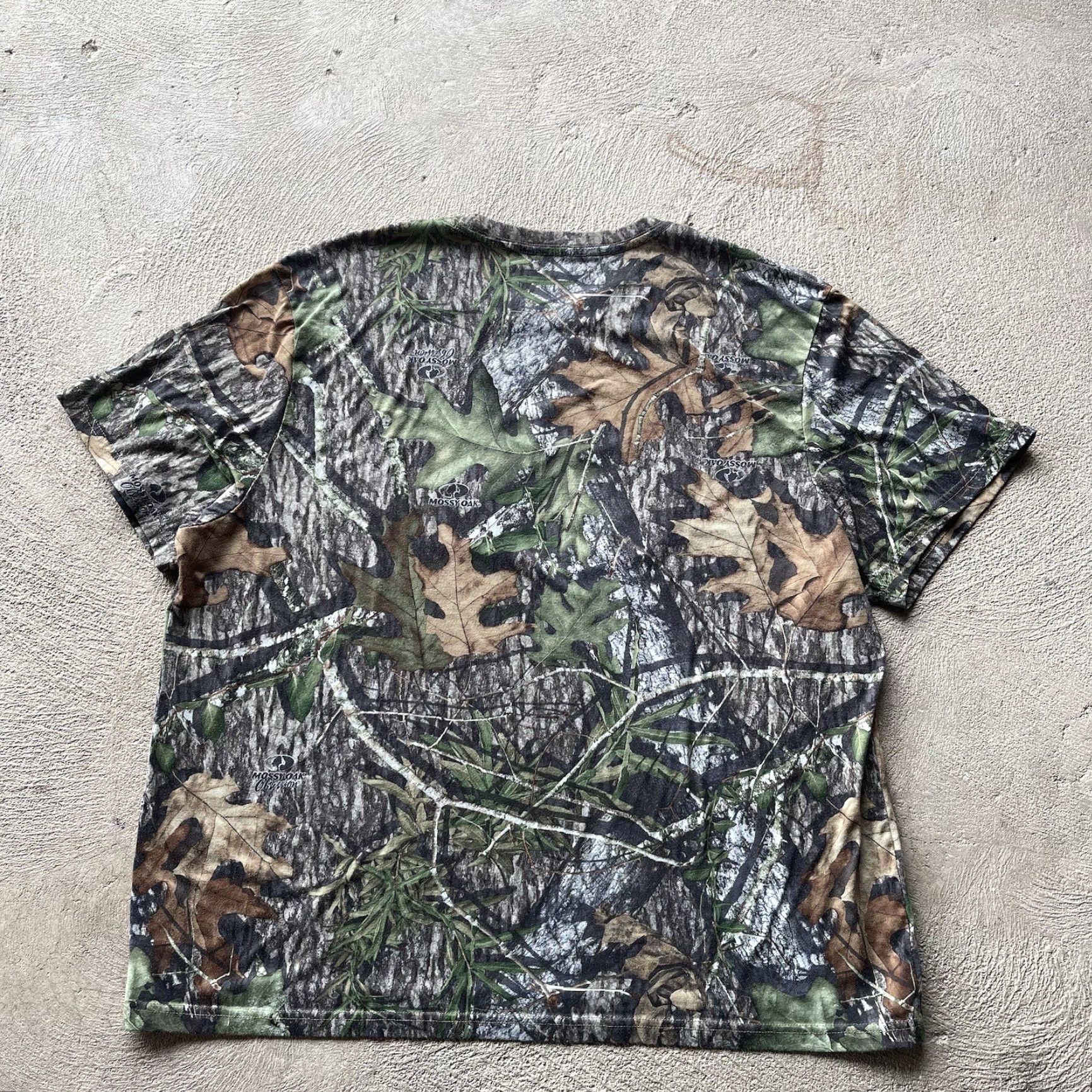 Vintage MOSSY OAK Shirt Mens XL Brown Camouflage Outdoor T-Shirt Short Sleeve Crew Neck Stretch Camouflage Hunting Obsession 90s? Size US XL / EU 56 / 4 - 5 Thumbnail