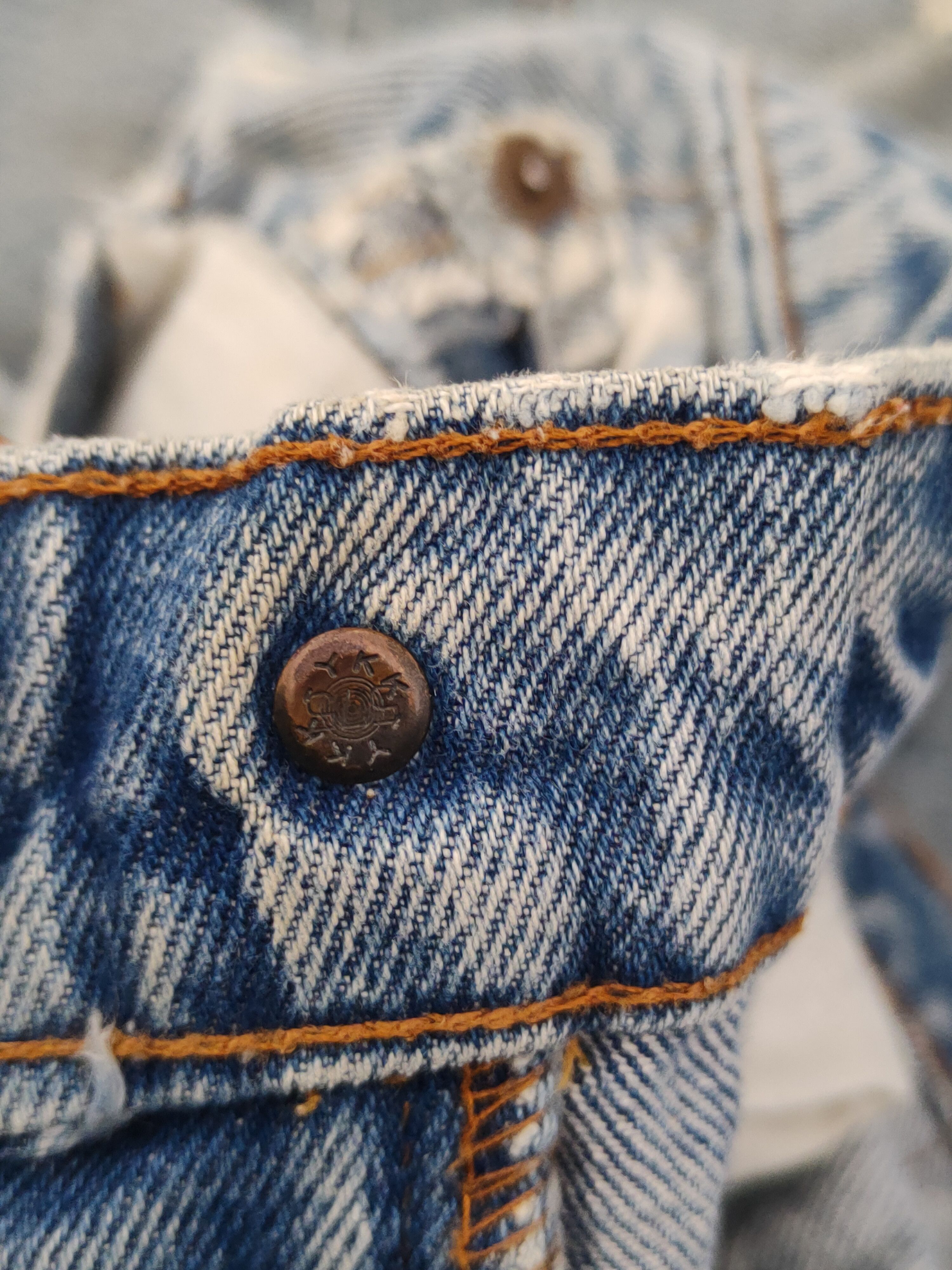 Levi's Levi's orange tag vintage Ripped denim Jeans #W1868 Size US 30 / EU 46 - 17 Thumbnail