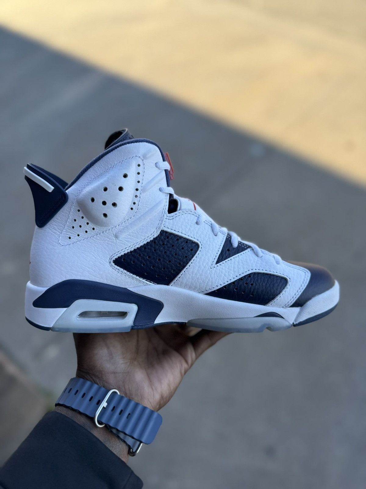 Nike Jordan 6 Retro Olympic (2024) Size US 8 / EU 41 - 3 Thumbnail