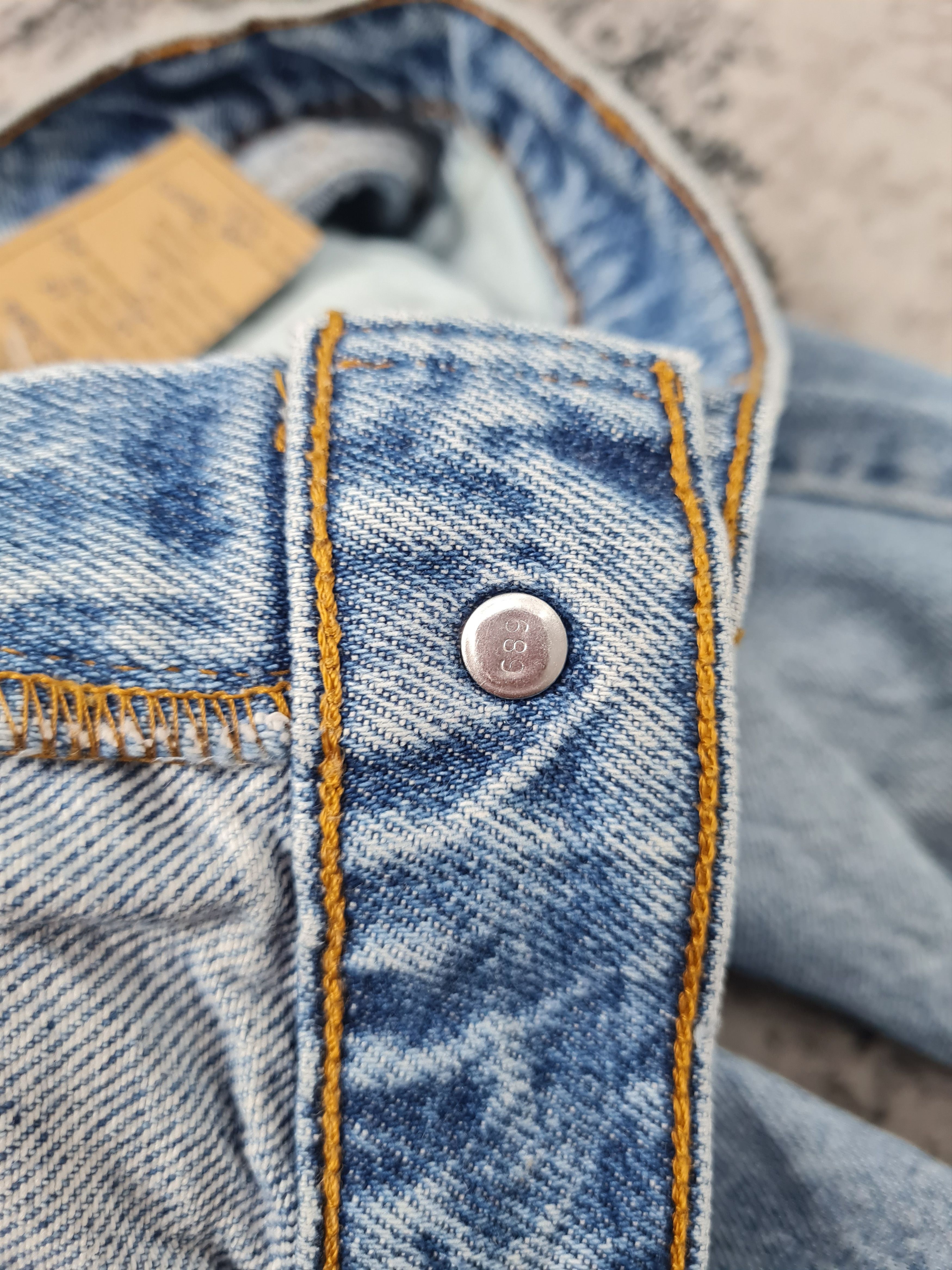 Levi's Vtg 90's LEVIS 505 Orange Tab Light Blue Jeans L0355 36X32 Size US 36 / EU 52 - 13 Thumbnail
