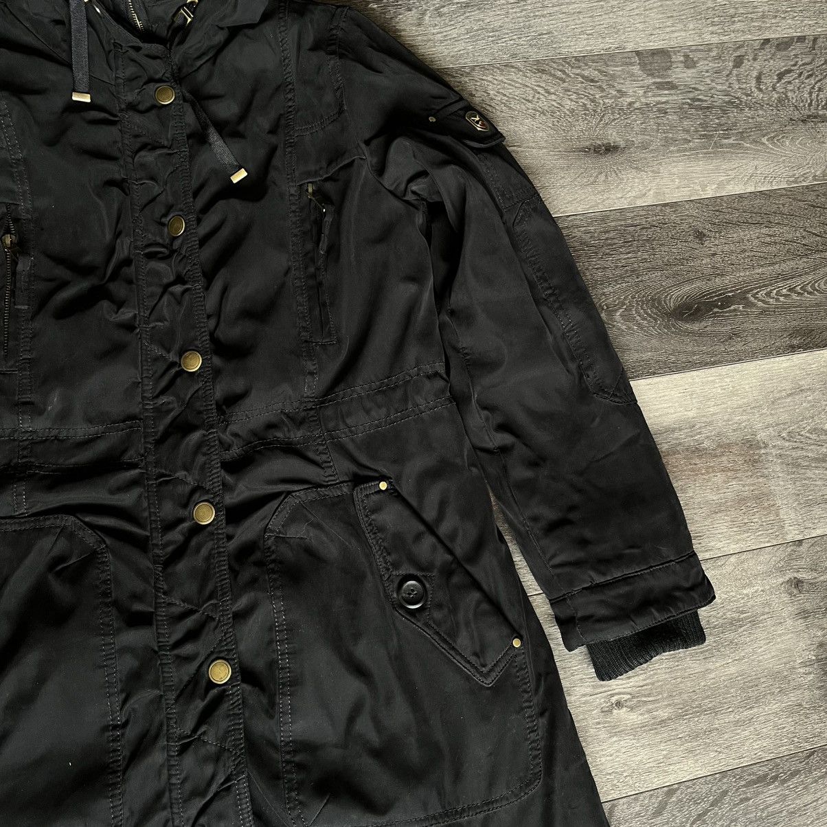 1 Madison × Vintage Vintage 1 Madison Expedition Coat Faux Fur Hood Jacket Parka Size S / US 4 / IT 40 - 4 Thumbnail