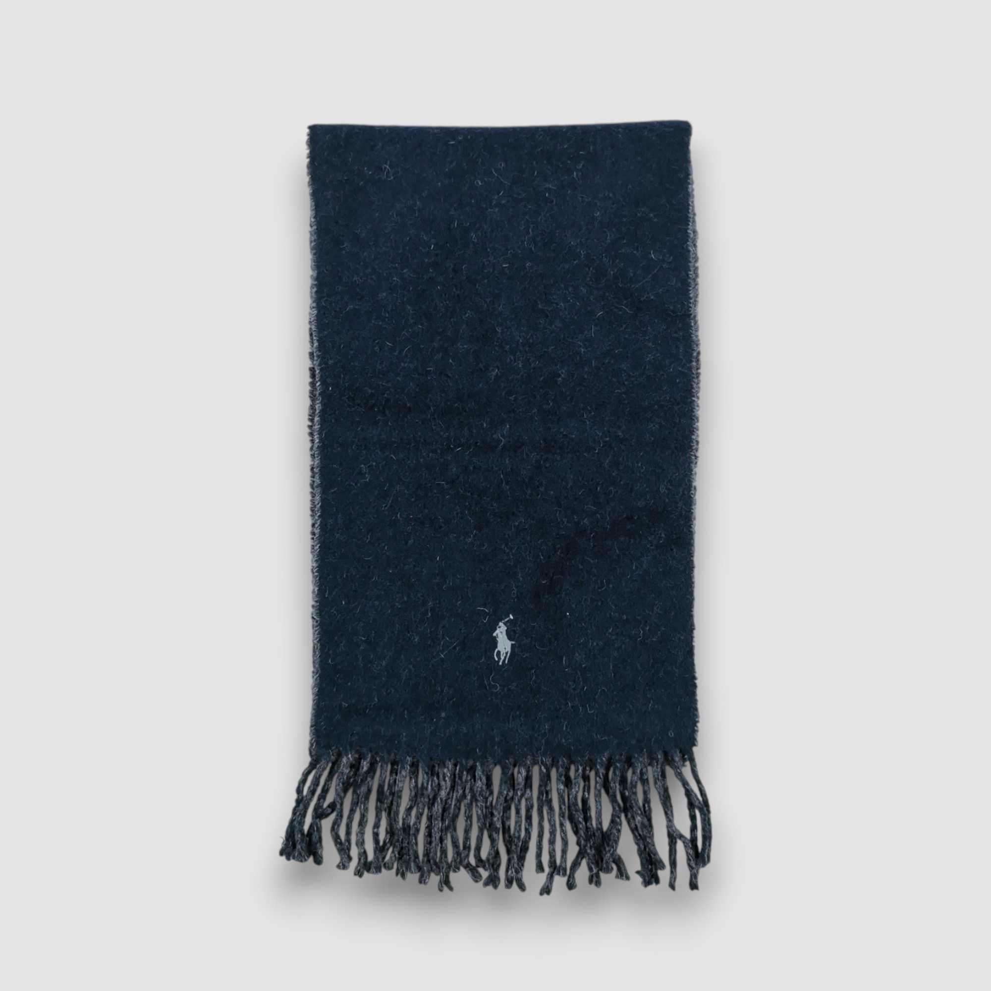 Vintage Polo Ralph Lauren Scarf Wool Fringe Scarves