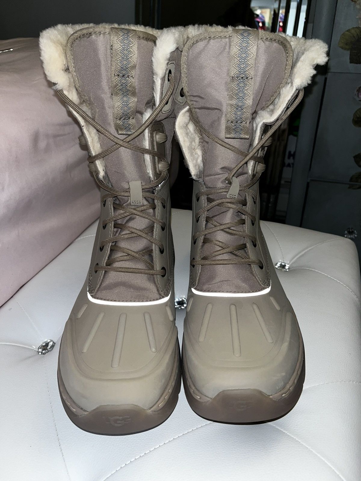 Ugg Ugg Men's City Butte Boot Dune Leather/ Wool 1153390 Size 11 Size US 11 / EU 44 - 6 Thumbnail