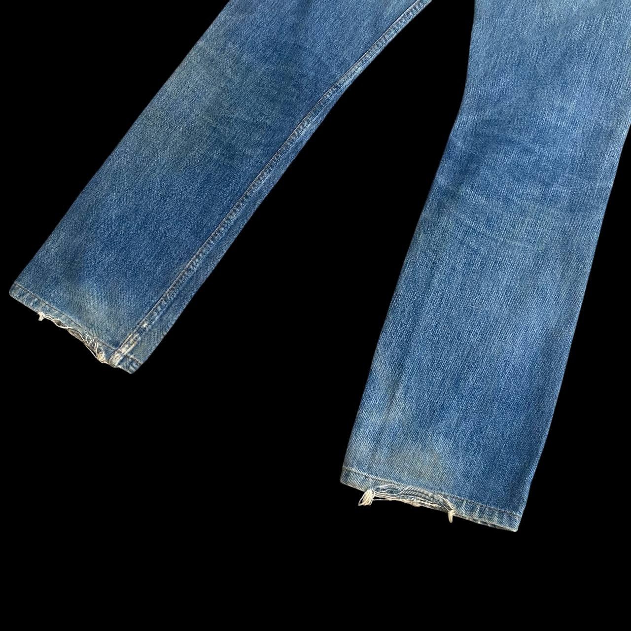 Levi's Vintage Clothing × Vintage KURT COBAIN VINTAGE LEVIS 501 DISTRESSED DIRTY JEAN BJ07-07 Size US 29 - 4 Thumbnail