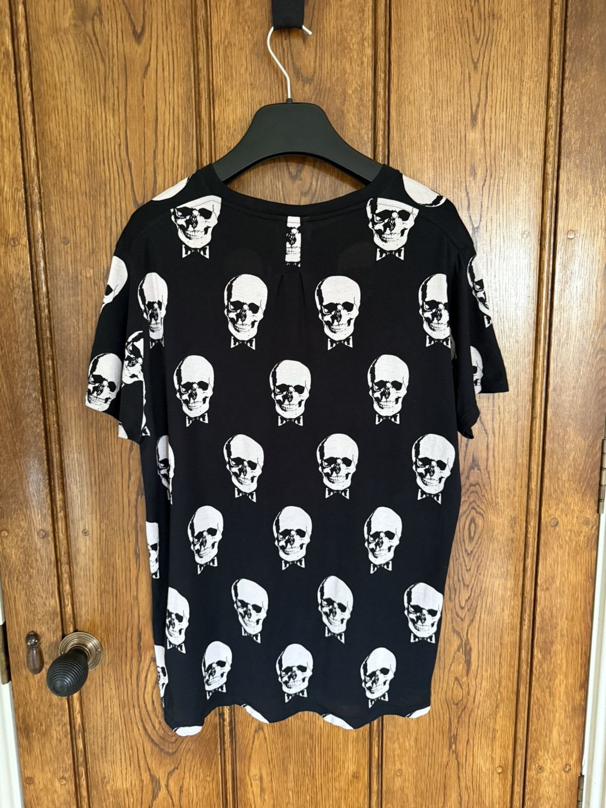 Saint Laurent Paris Grail FW15 Saint Laurent skull boack T shirt Hedi Slimane Size US S / EU 44-46 / 1 - 12 Thumbnail