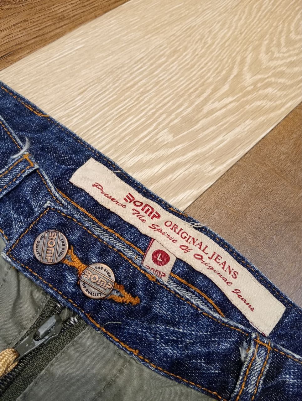 Japanese Brand ROMP LOW RISE MULTIPOCKET PARACHUTE PANTS Size 35" - 9 Thumbnail