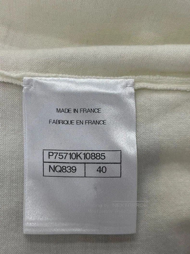 Chanel Chanel Sequin Logo Short Sleeve Top. Size US M / EU 48-50 / 2 - 5 Thumbnail