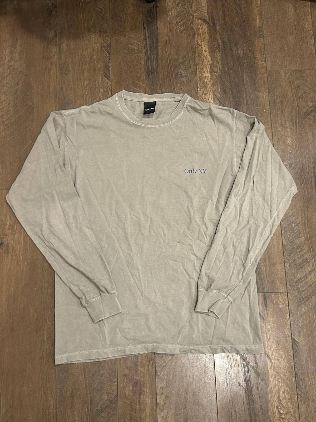 Only NY Only NY Sportswear Long-Sleeve Fish T-Shirt Olive Green M Size US M / EU 48-50 / 2 - 1 Thumbnail