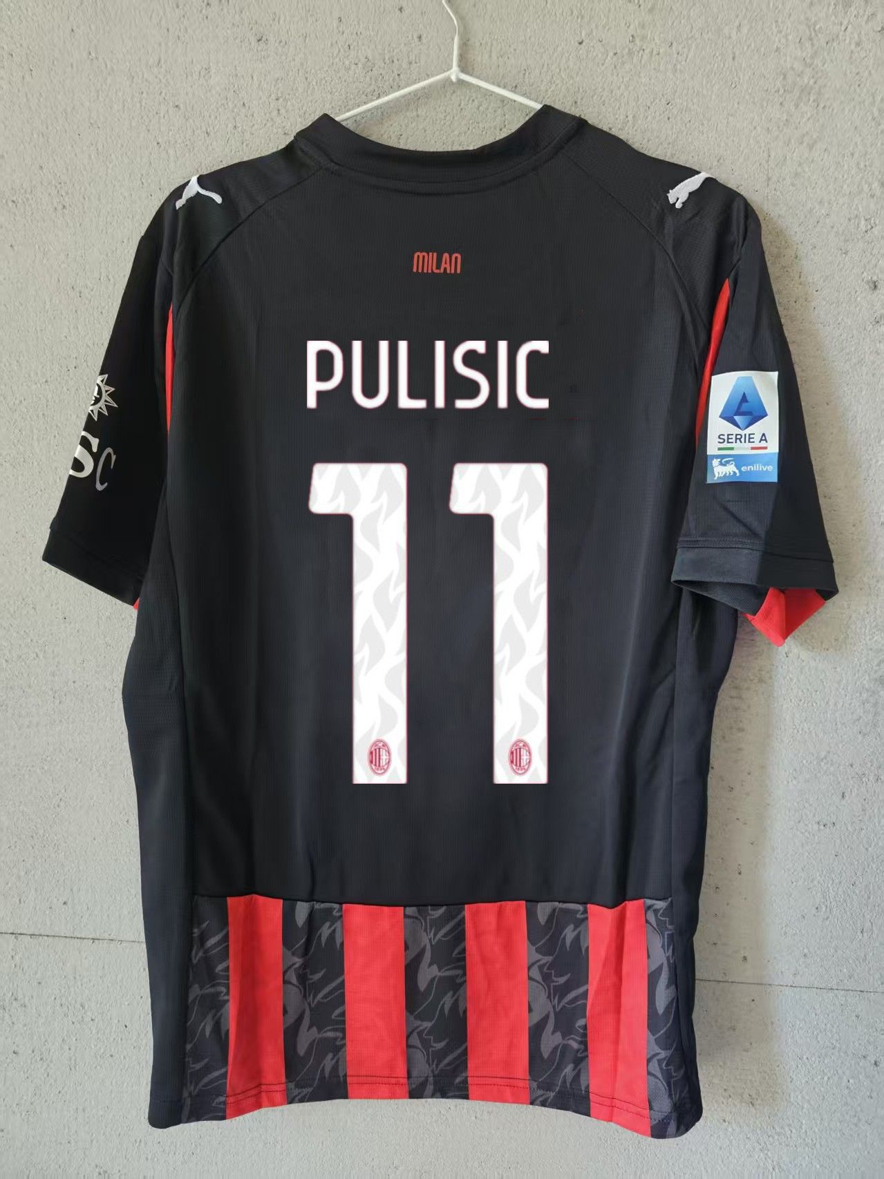 11 Christian Pulišić Jersey 2025 26 AC Milan