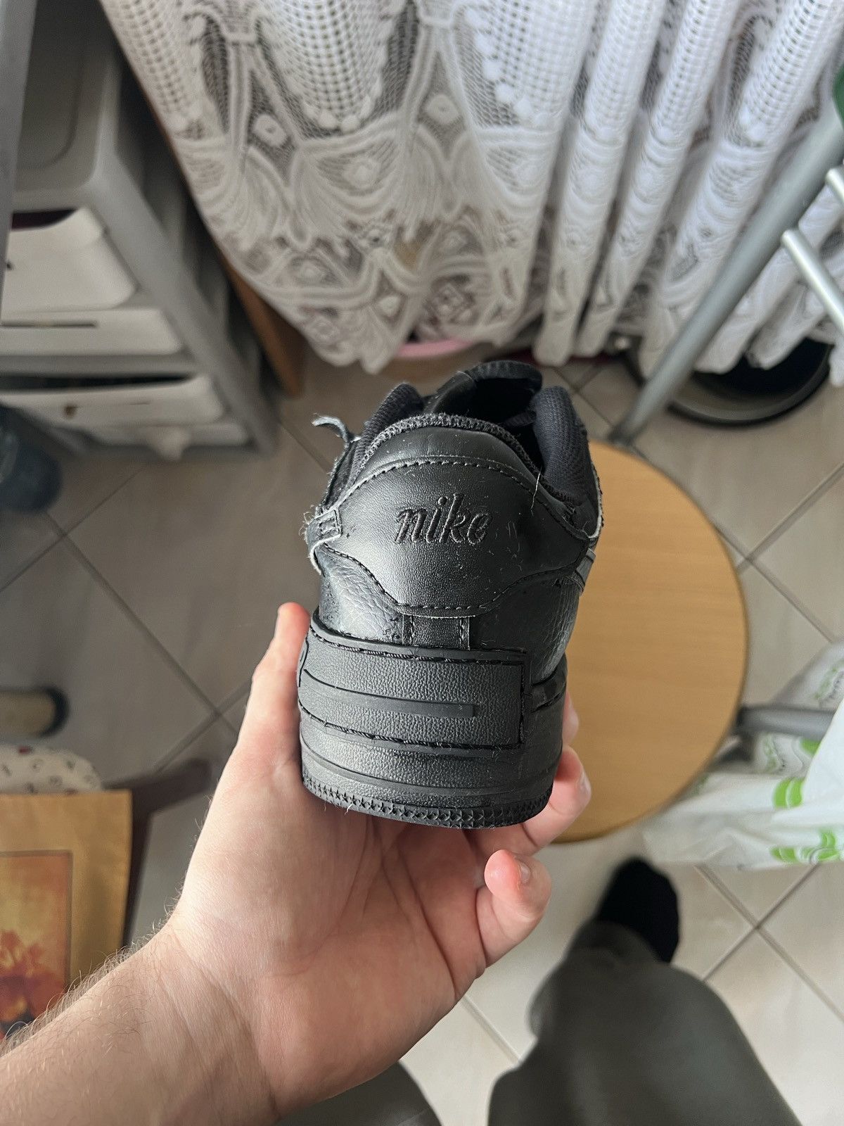 Nike × Vintage Airforce 1 Shadow x Triple Black Size US 12 / EU 45 - 3 Thumbnail