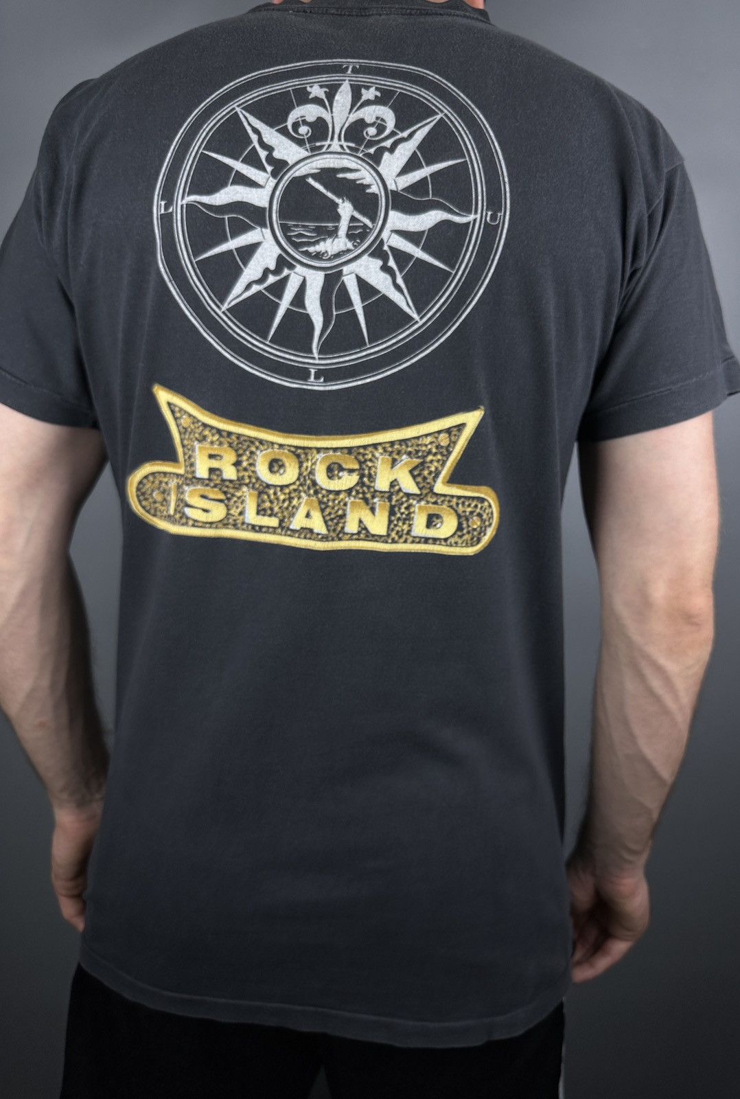 Vintage 1989 Vintage Jethro Tull Rock Island Tour Band T Shirt 90s Size US L / EU 52-54 / 3 - 12 Thumbnail