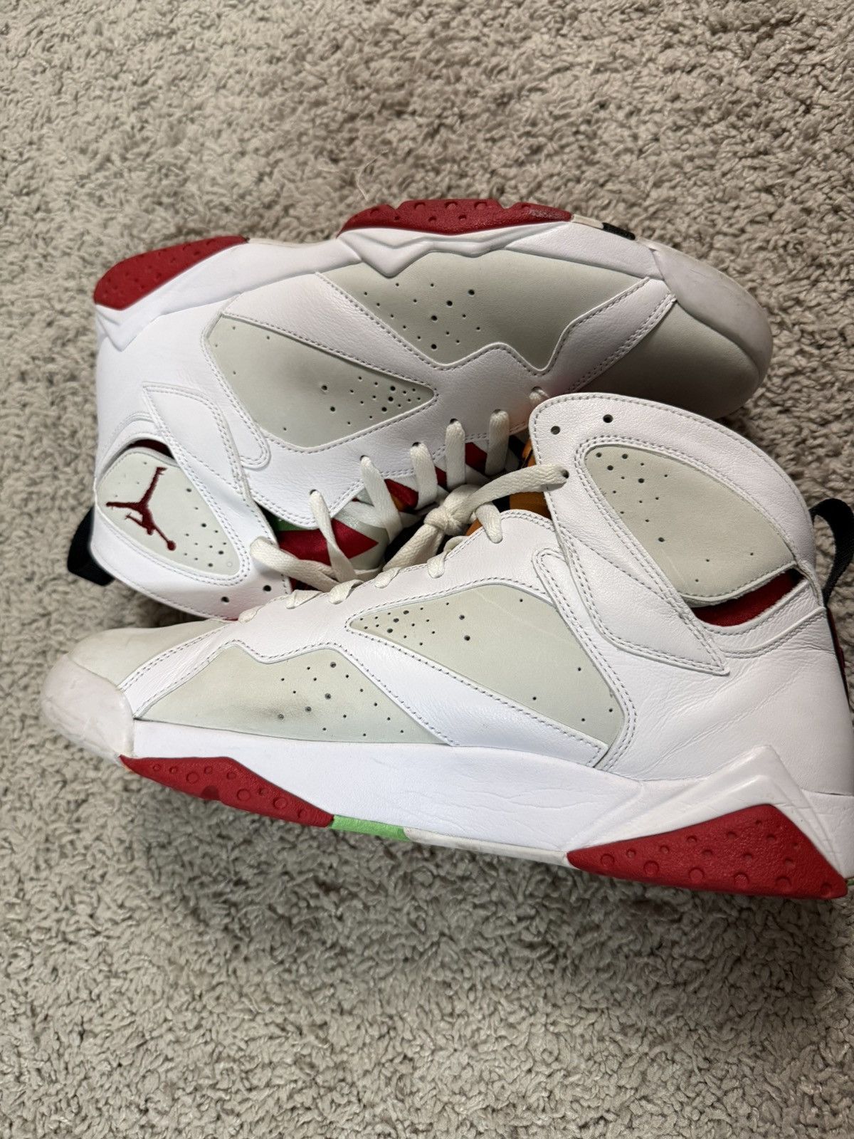 Jordan Brand Air Jordan Retro 7 Hare 2015 Size US 11.5 / EU 44-45 - 8 Thumbnail