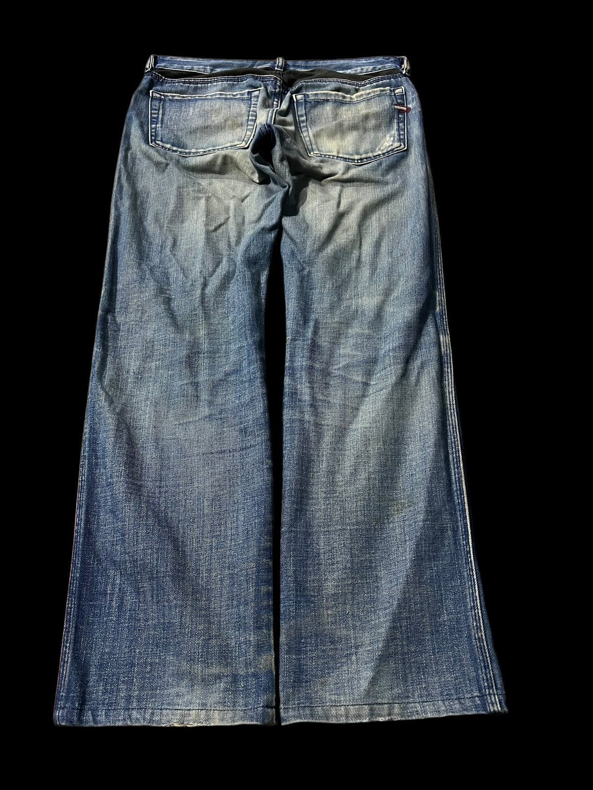Diesel × If Six Was Nine × Le Grande Bleu (L.G.B.) 💥Baggy💥Diesel Industry Mud Wash Distress Jeans Size US 31 - 2 Thumbnail