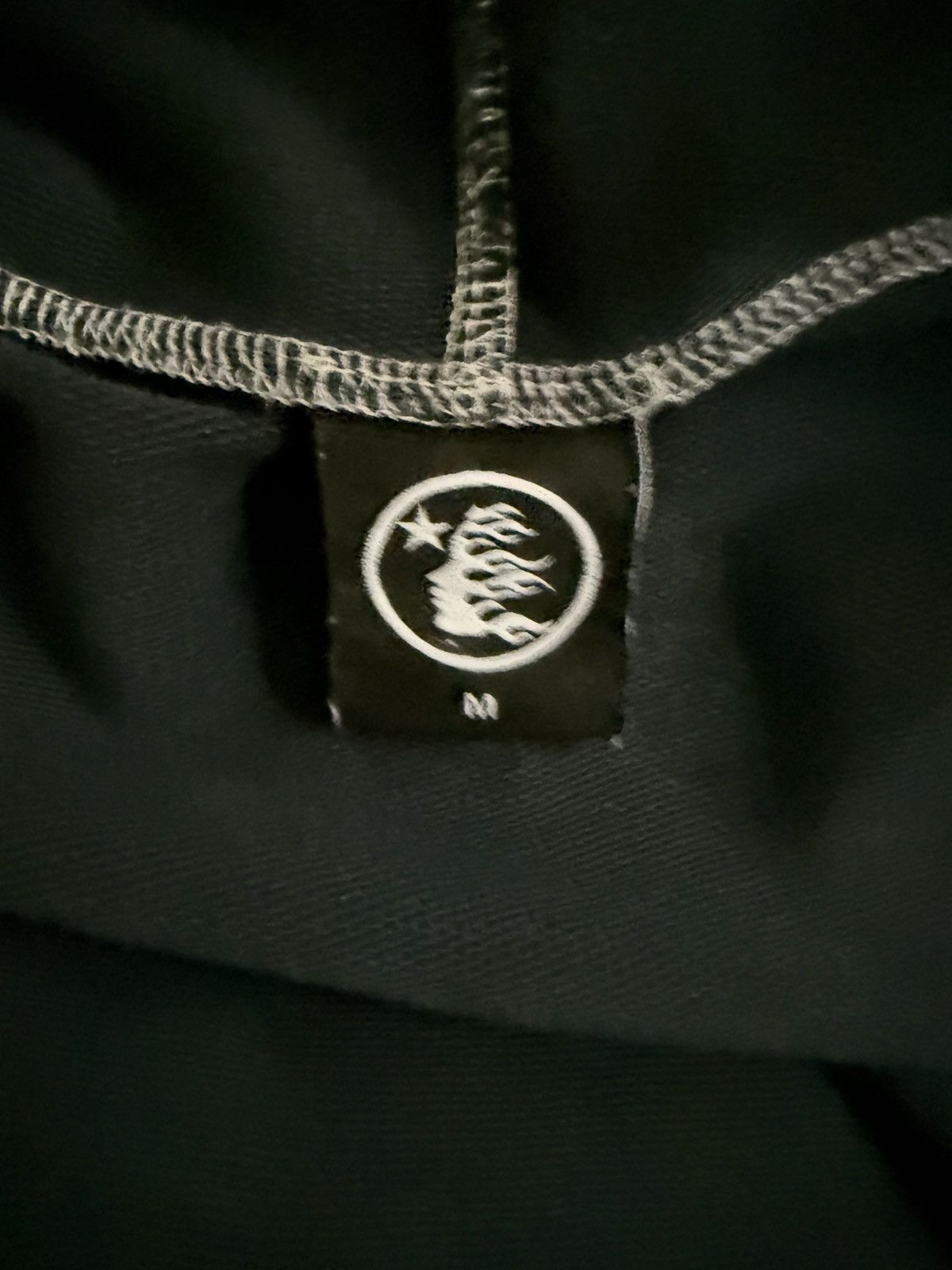 HELLSTAR hellstar hoodie navy blue rare! Size US M / EU 48-50 / 2 - 3 Thumbnail