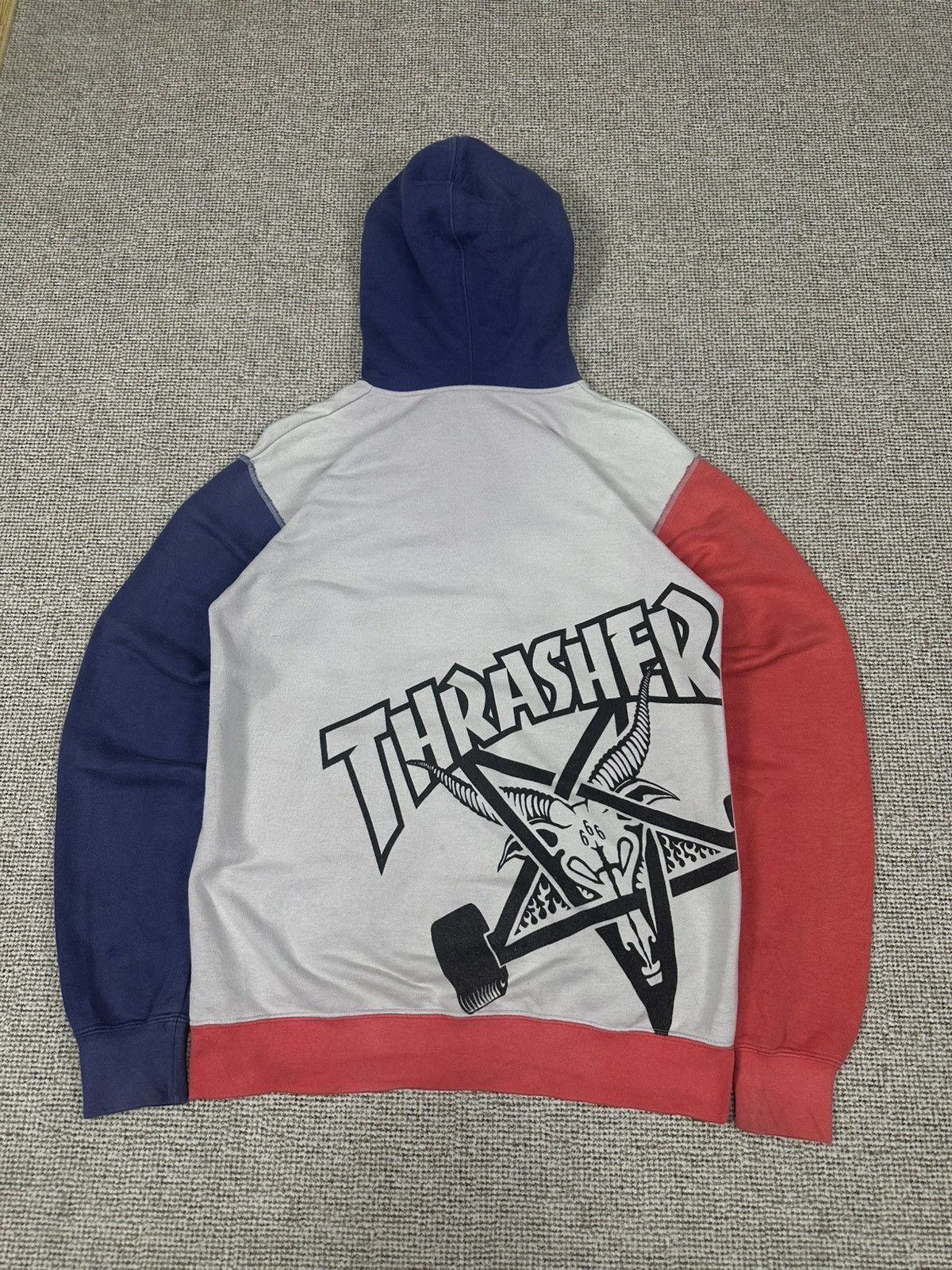 Thrasher Thrasher Skateboard Japan Flake Zipper Hoodie Z304 Size US M / EU 48-50 / 2 - 4 Thumbnail