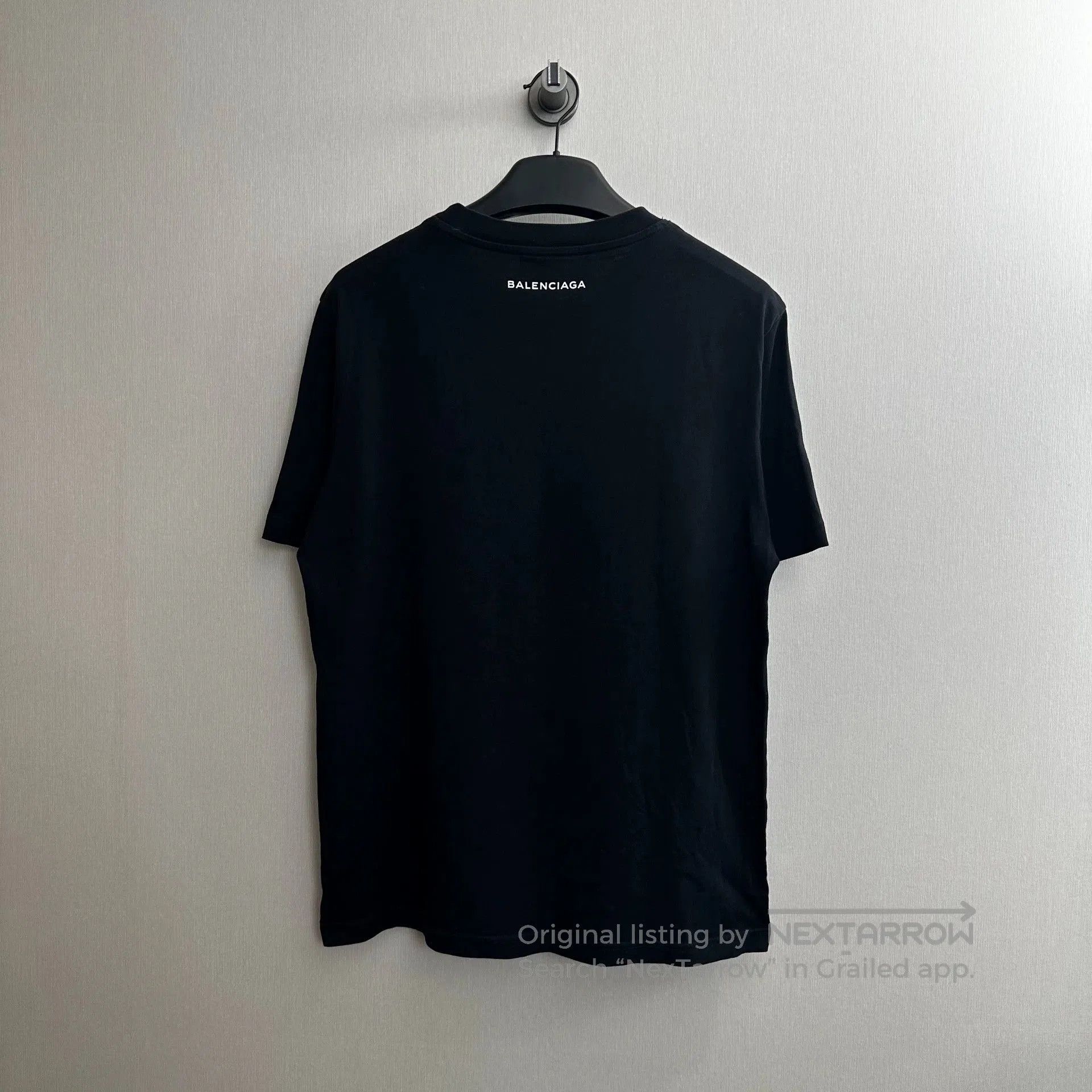 Balenciaga black balenciaga short sleeve t. Size US L / EU 52-54 / 3 - 2 Thumbnail