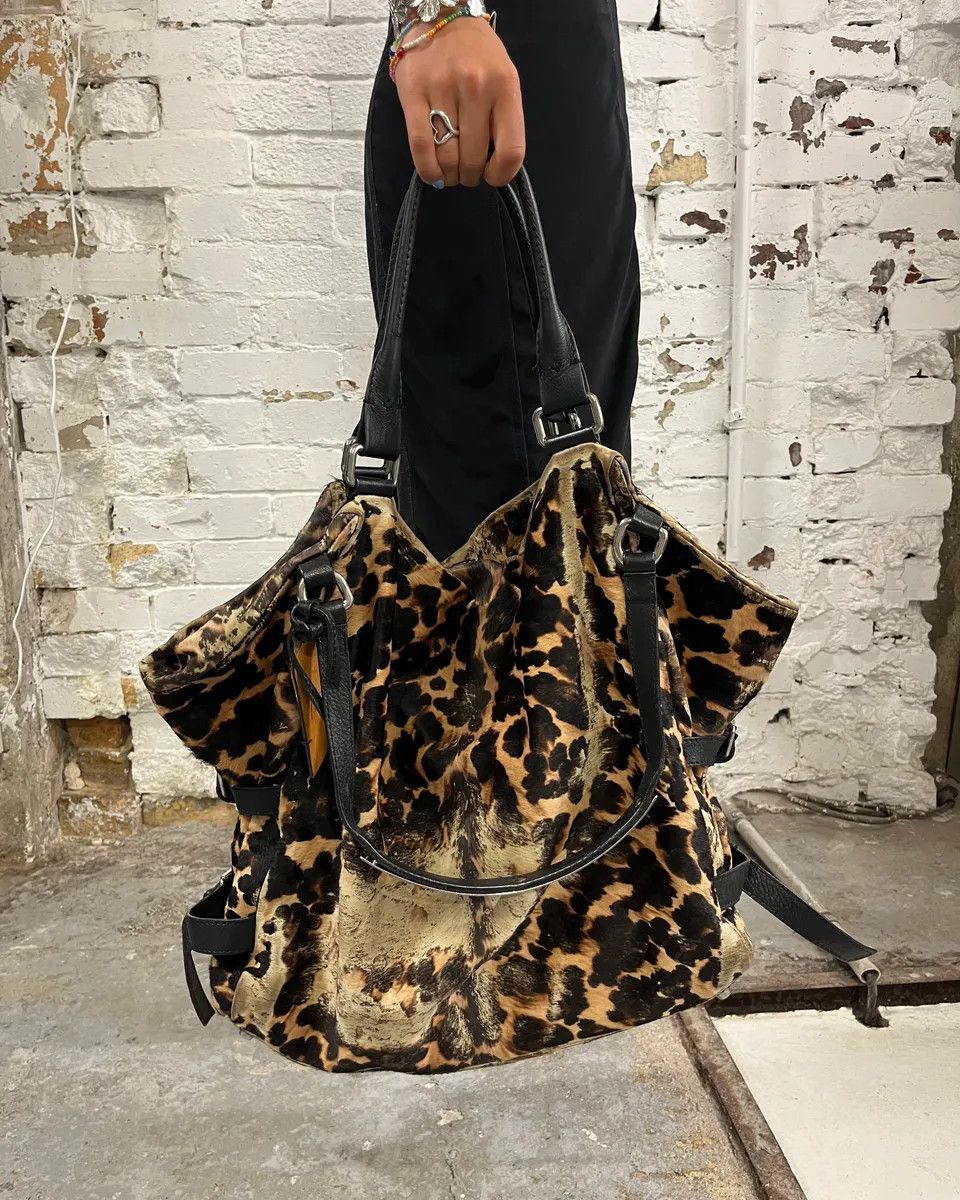 Giuseppe Zanotti Giuseppe Zanotti Leopard Print Shoulder Bag Size ONE SIZE - 3 Thumbnail
