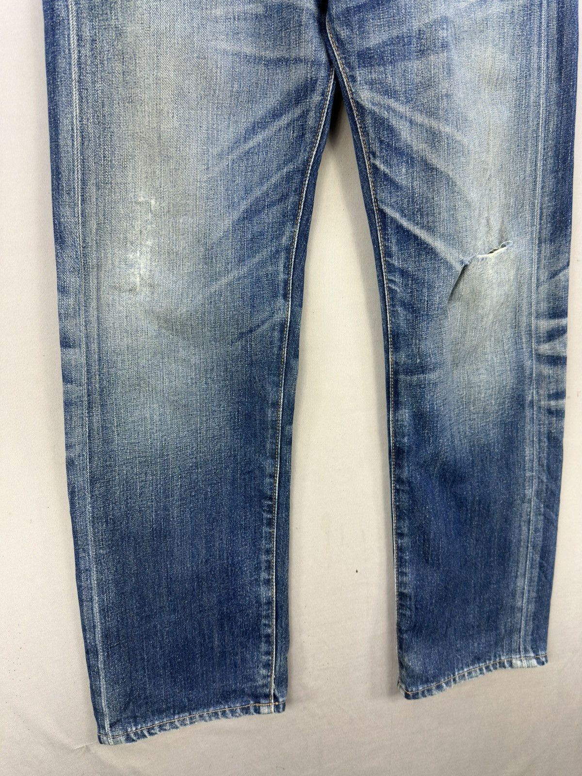 Levi's Levi’s 505 Whisker Faded Regular Fit Jeans Size US 33 - 4 Thumbnail