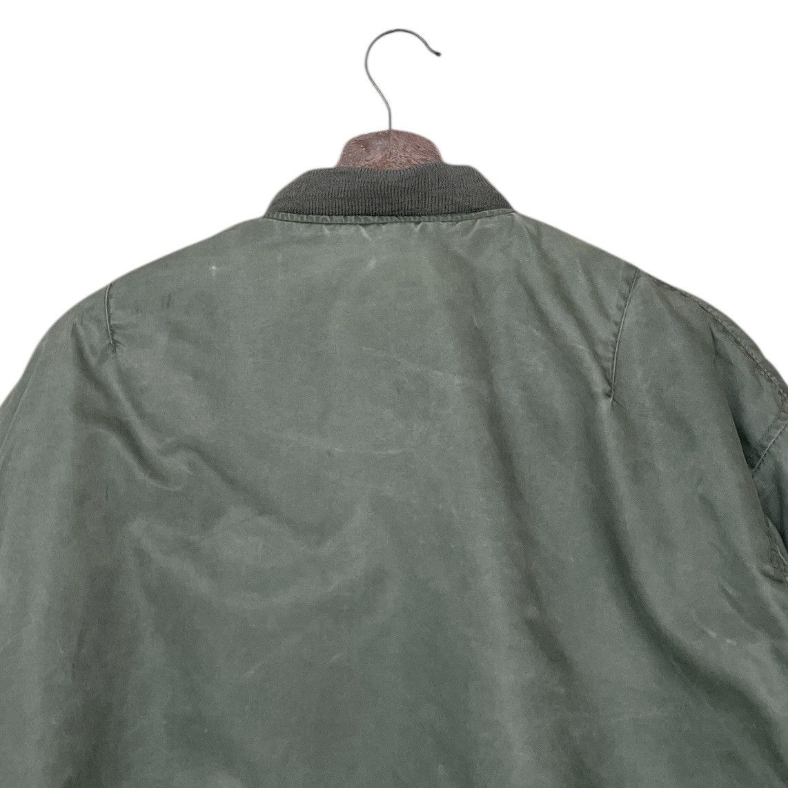 Japanese Brand × Vintage Vintage Japanese Brand Spinash MA-1 Flight Jacket 1990s Size US L / EU 52-54 / 3 - 8 Thumbnail