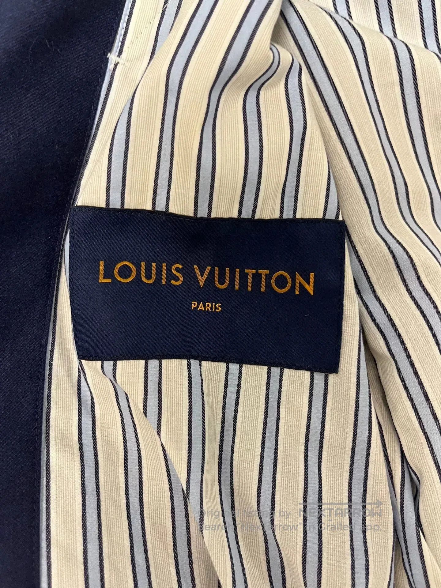 Louis Vuitton new louis vuitton navy jacket with tags. Size US L / EU 52-54 / 3 - 3 Thumbnail