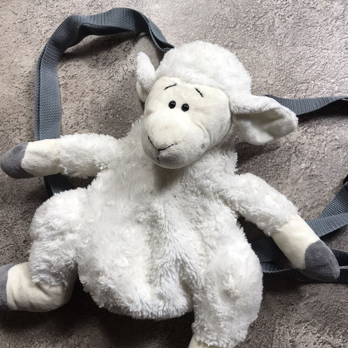 Vintage Vintage Y2K Lamb Plush Backpack Toy Streetwear Baggy Logo OS Size ONE SIZE - 3 Thumbnail