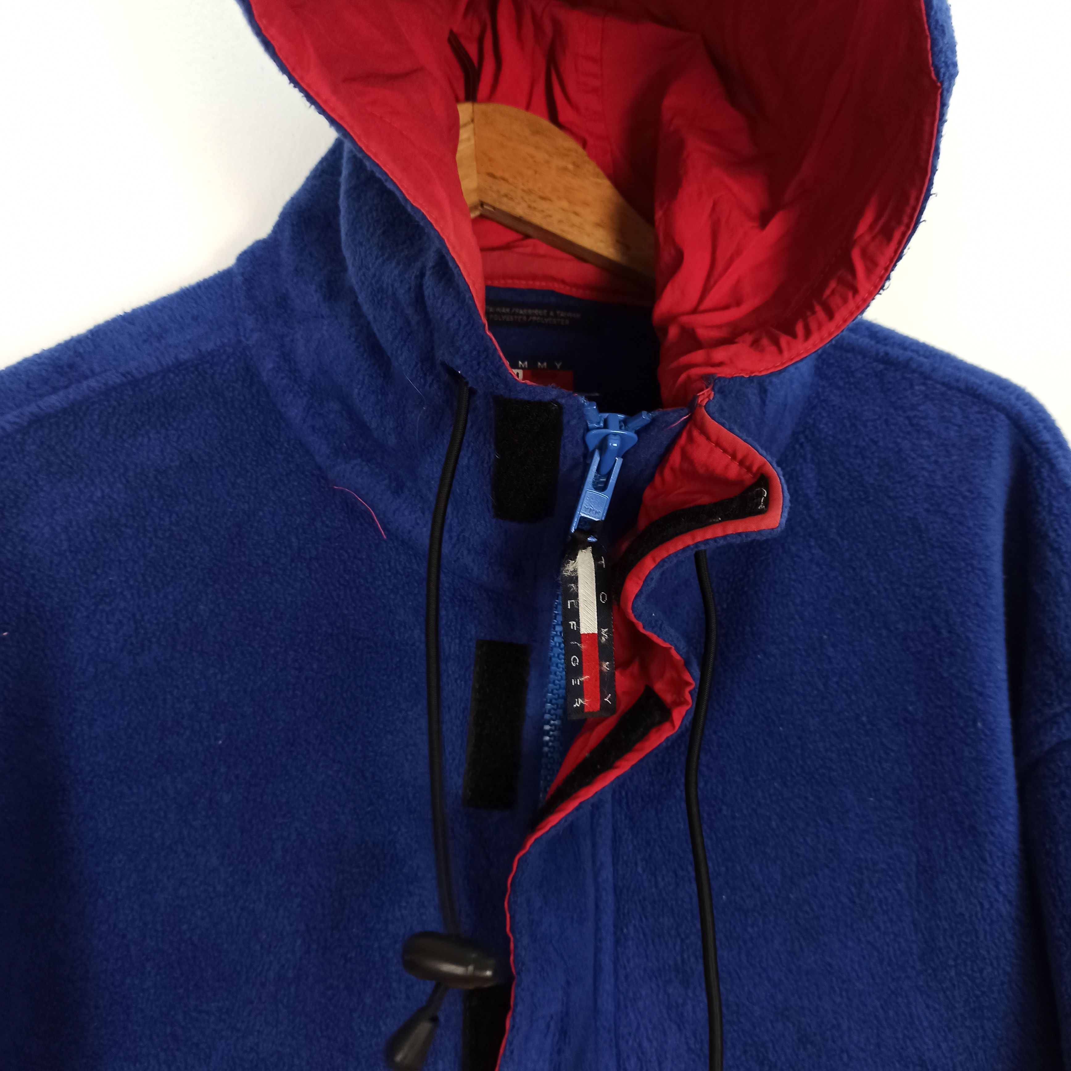Tommy Hilfiger × Vintage Vintage Tommy Hilfiger Anorak Fleece Jacket Size US M / EU 48-50 / 2 - 10 Thumbnail