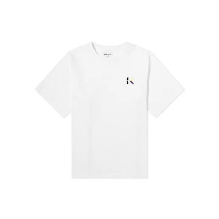 Kenzo KENZO White Cotton Short Sleeve Unisex T-Shirt 0079 Size US S / EU 44-46 / 1 - 1 Thumbnail