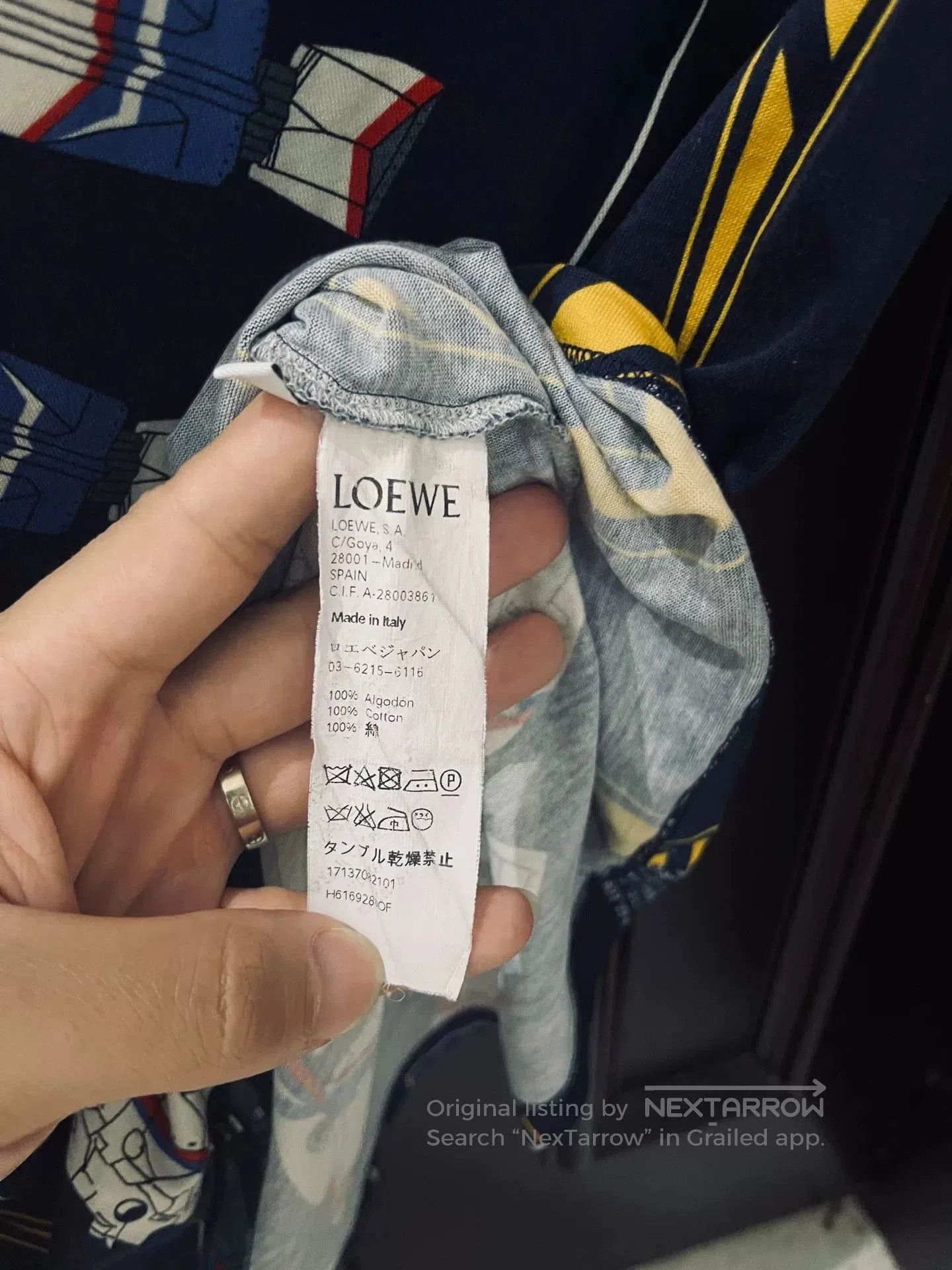 Loewe LOEWE Limited Edition Short Sleeve Shirt. Size US M / EU 48-50 / 2 - 4 Thumbnail